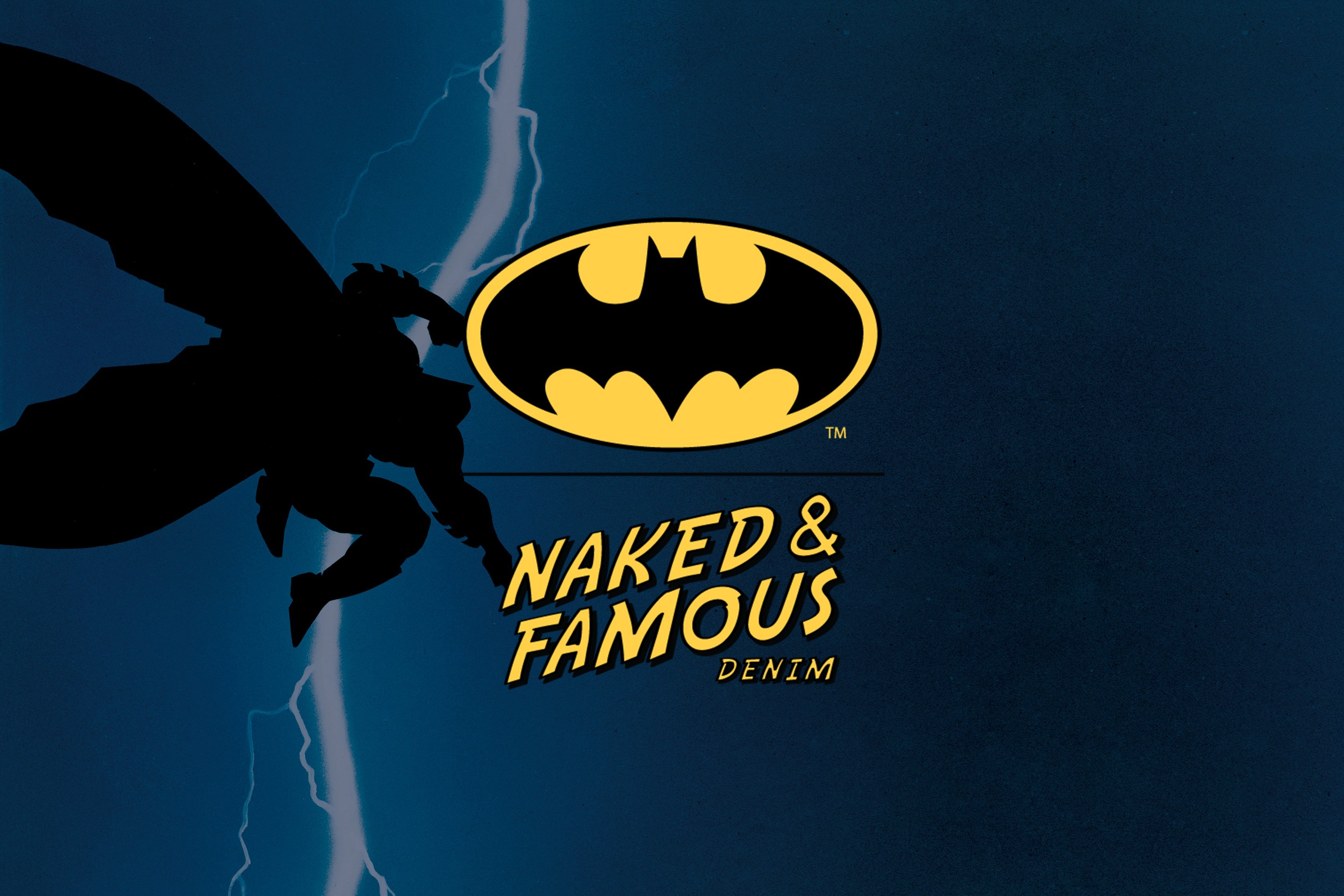 Naked & Famous Denim x Batman