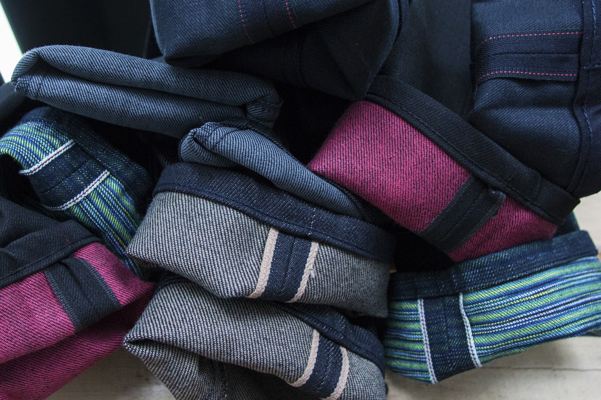 Focus: Naked & Famous Denim Colored Wefts