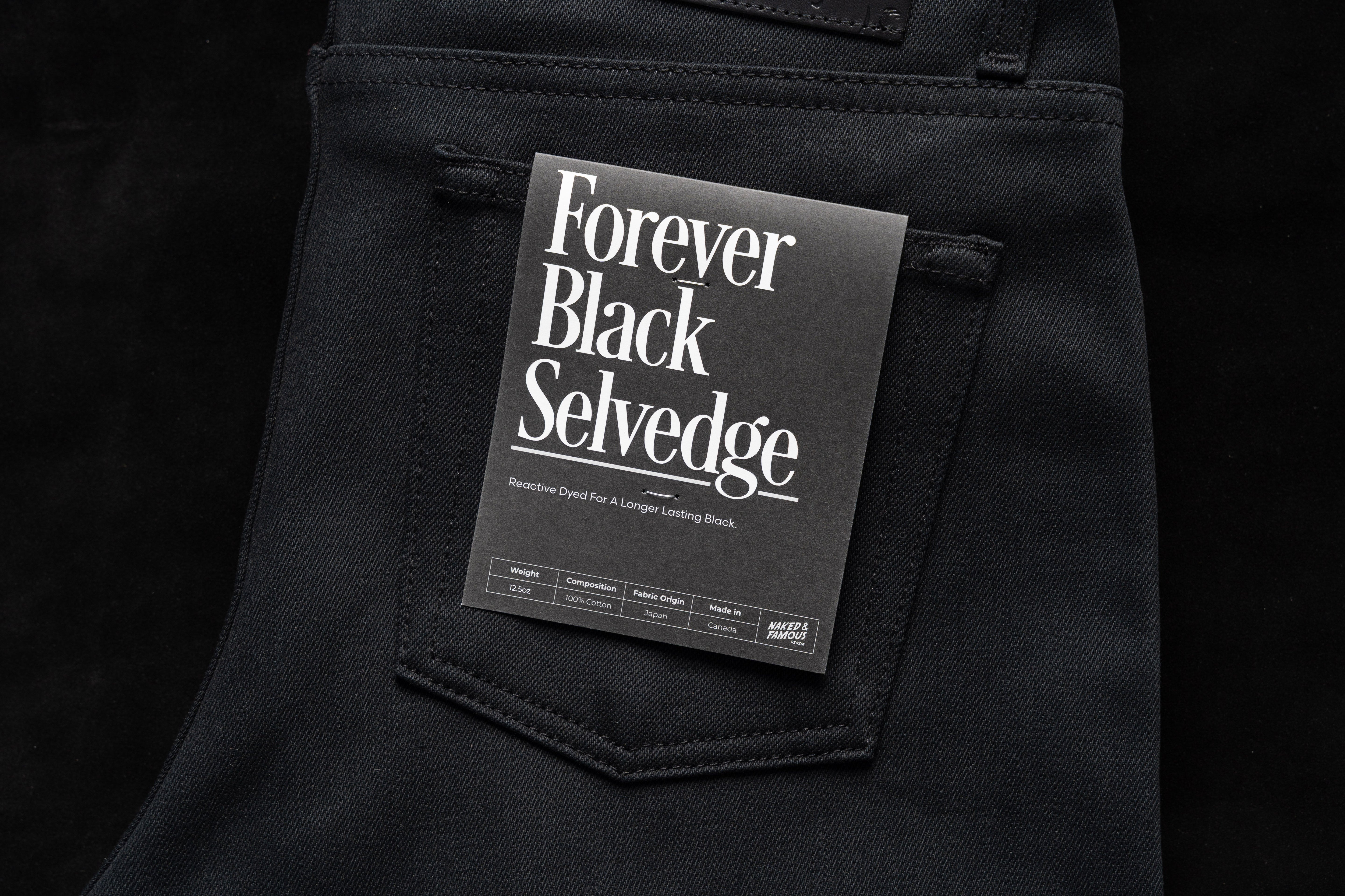 Forever Black Selvedge: The Pursuit of Permanent Black