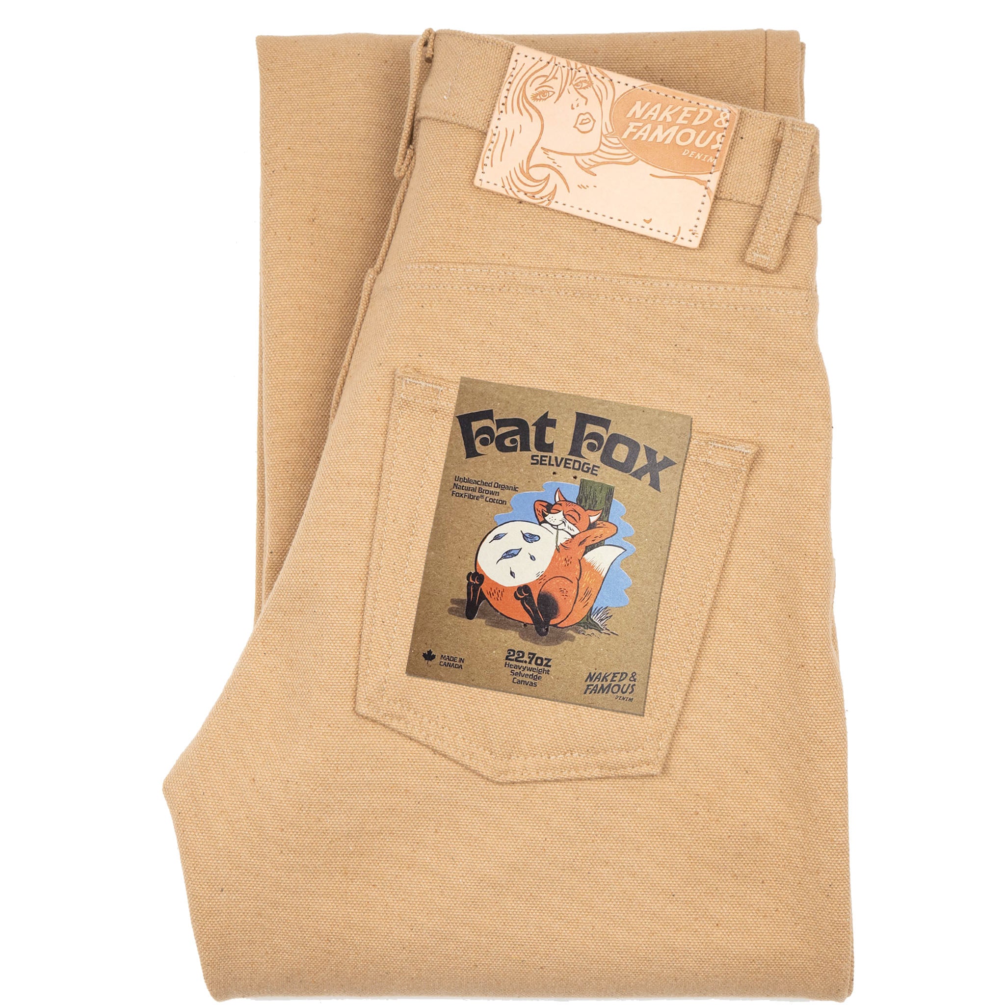 Strong Guy - Fat Fox Selvedge - Brown