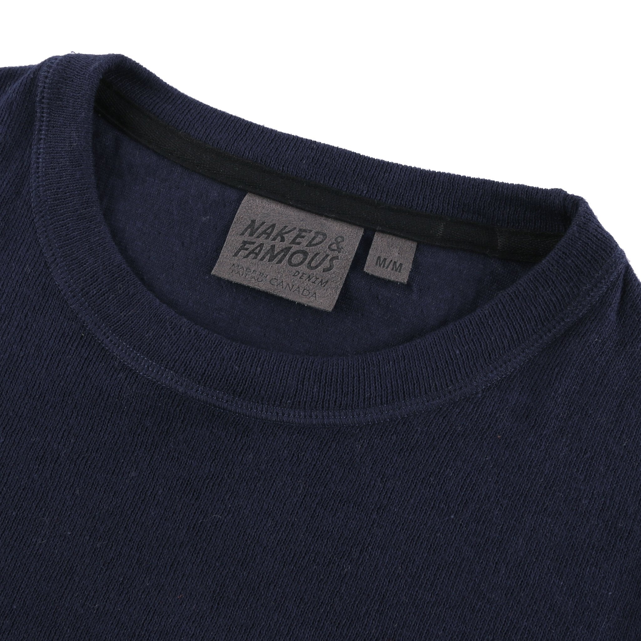 Slim Crew - Vintage Doubleface - Navy by Naked & Famous Denim