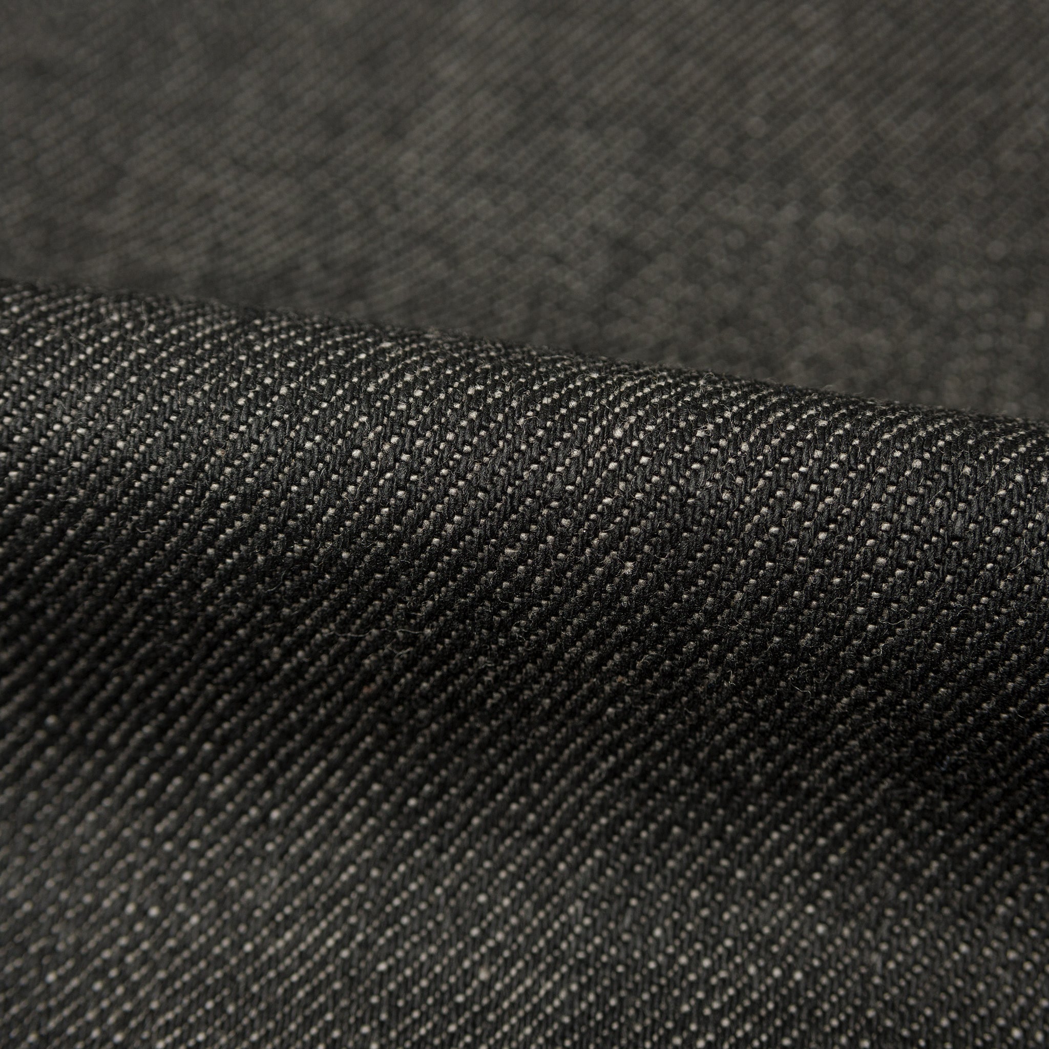 Super Guy - Black x Grey Stretch Selvedge by Naked & Famous Denim