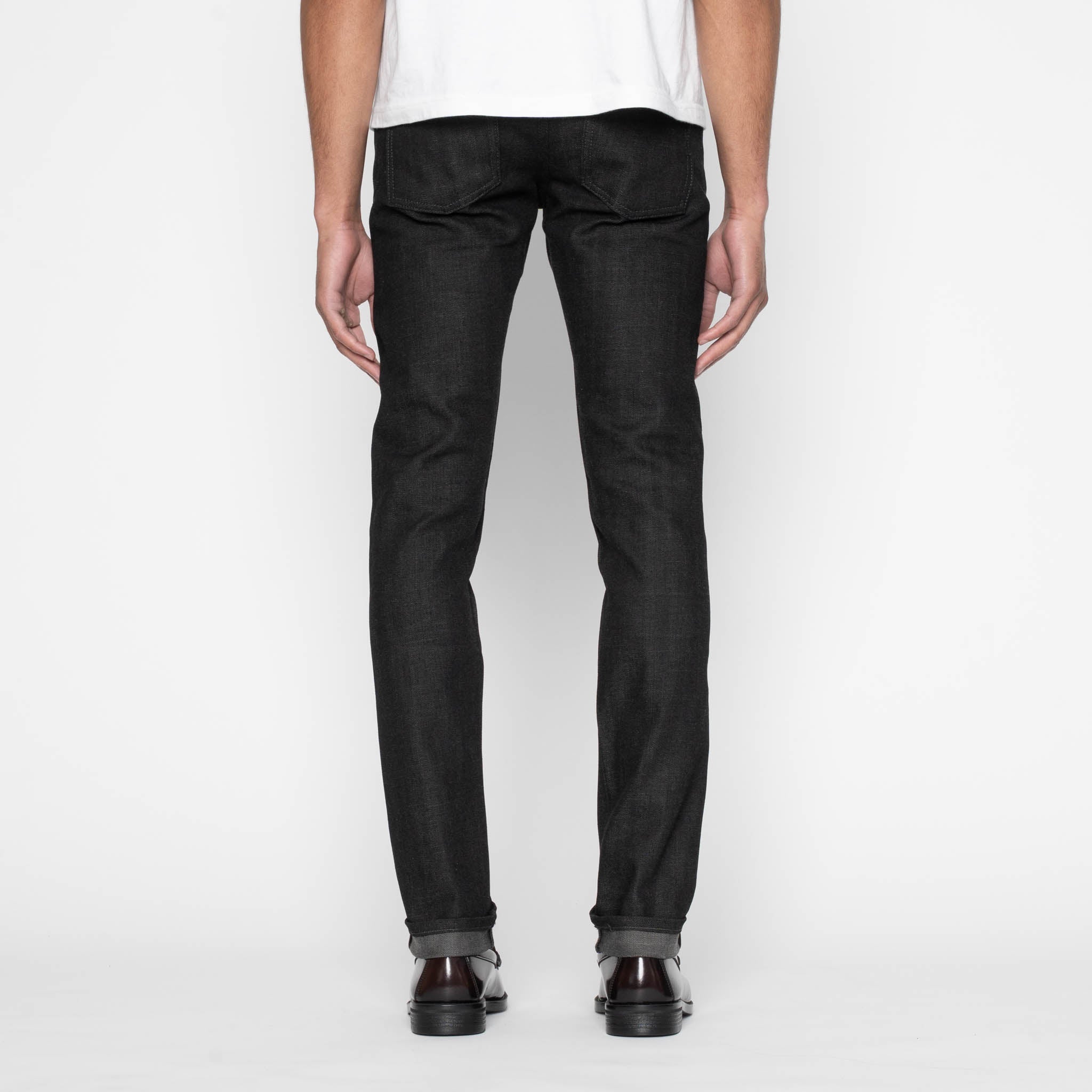 Super Guy - Black x Grey Stretch Selvedge by Naked & Famous Denim