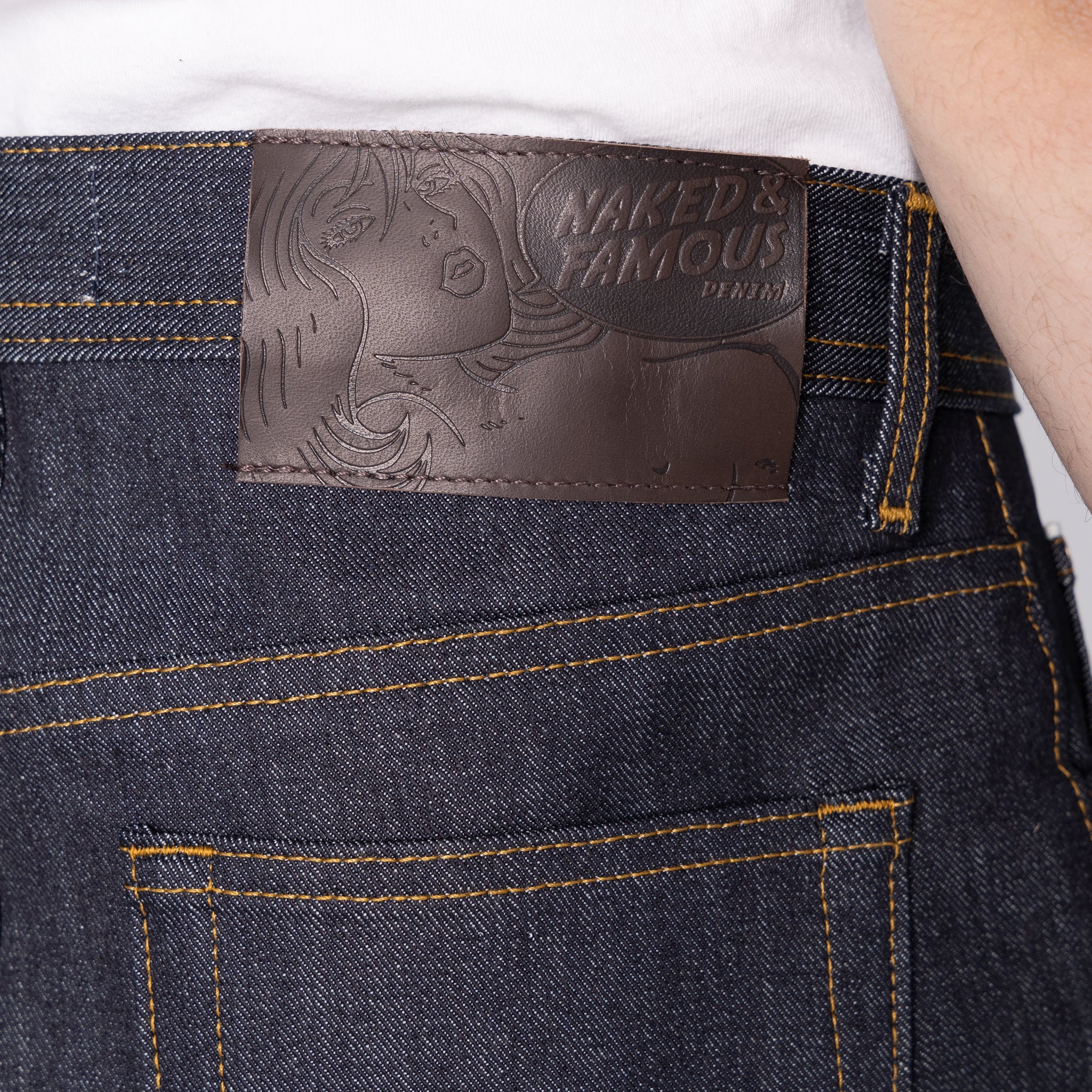 Weird Guy - Left Hand Twill Selvedge - 36" Long Inseam by Naked & Famous Denim