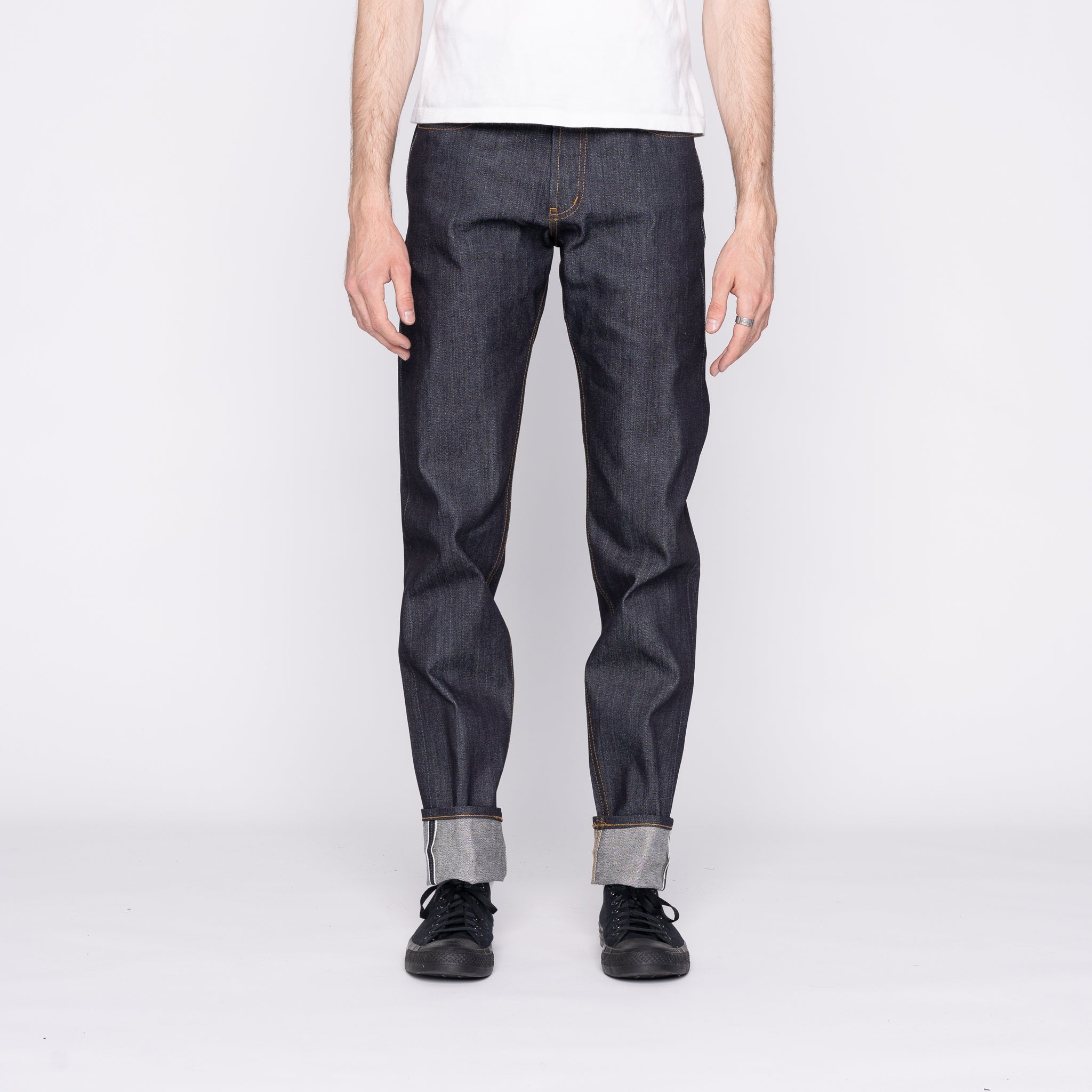Easy Guy - Left Hand Twill Selvedge - 36" Long Inseam by Naked & Famous Denim