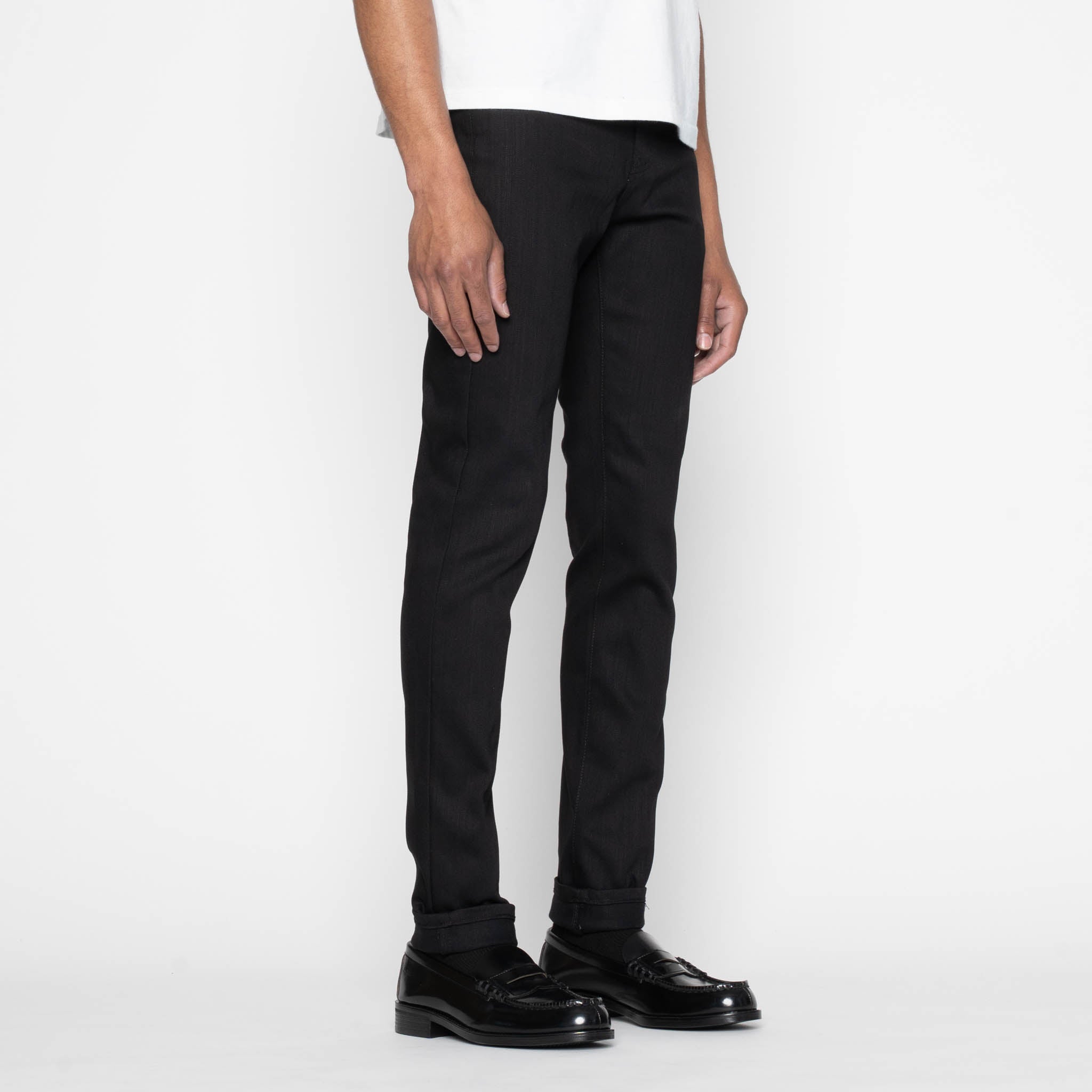Super Guy - Black Power Stretch by Naked & Famous Denim