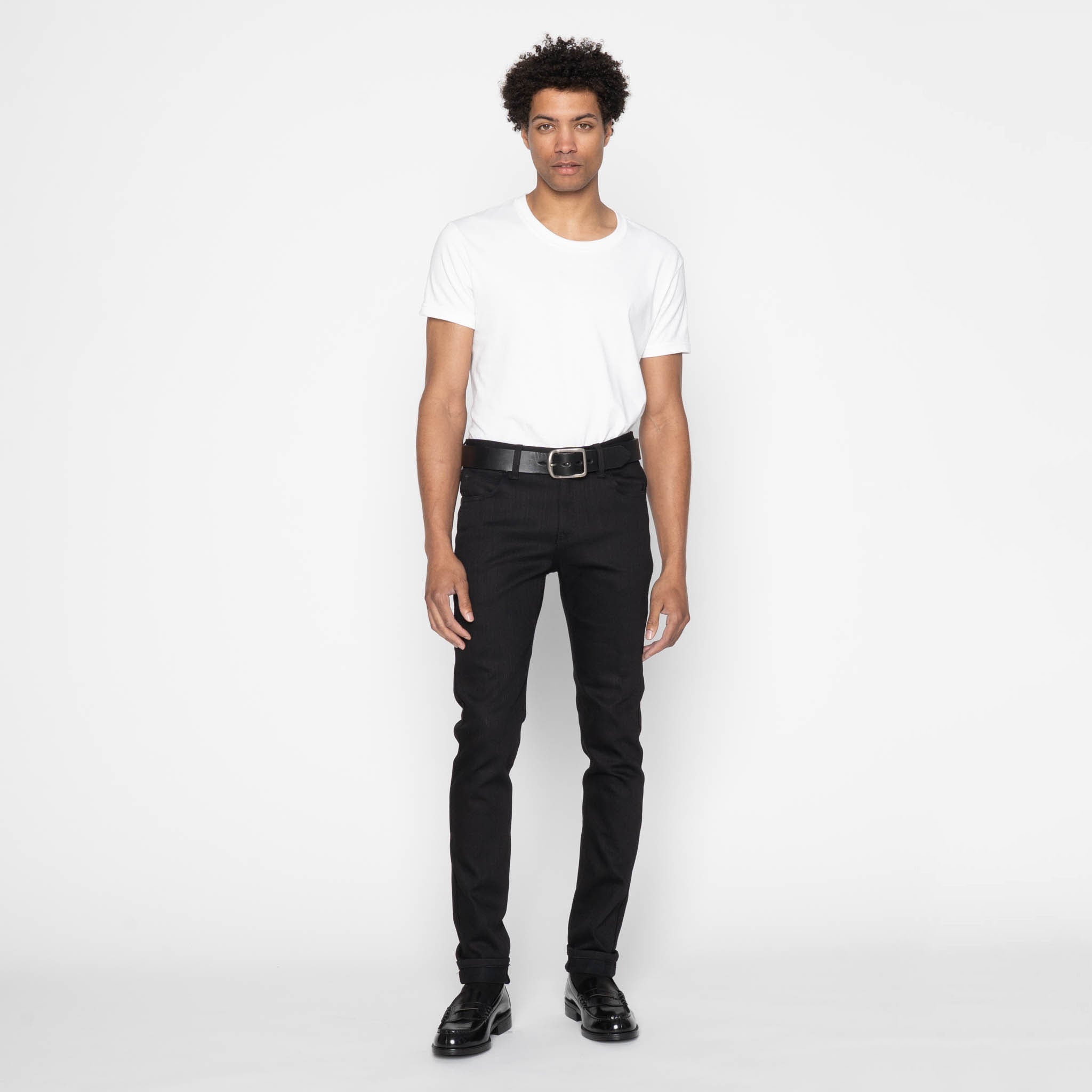 Super Guy - Black Power Stretch by Naked & Famous Denim