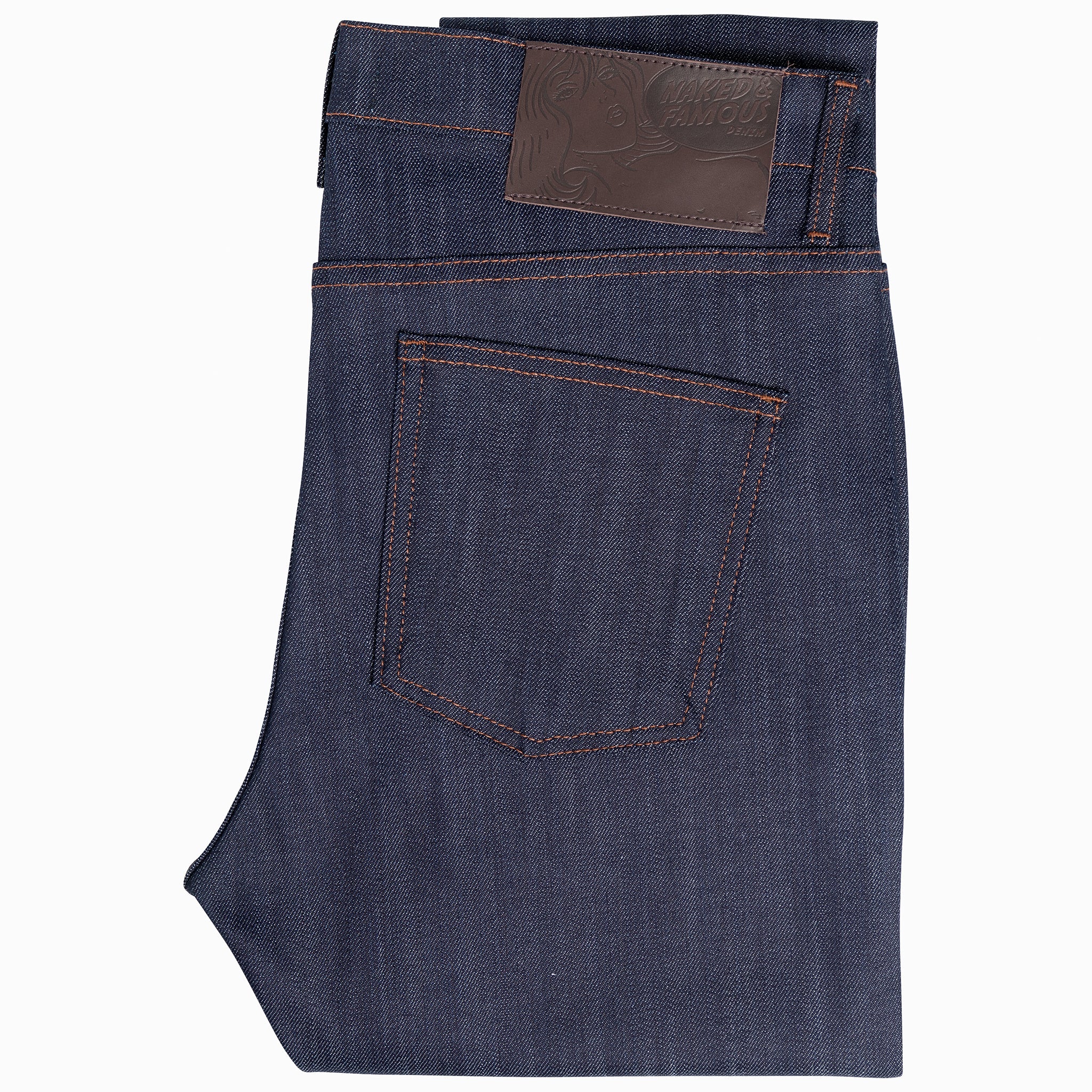 Stacked Guy - Indigo Power Stretch by Naked & Famous Denim