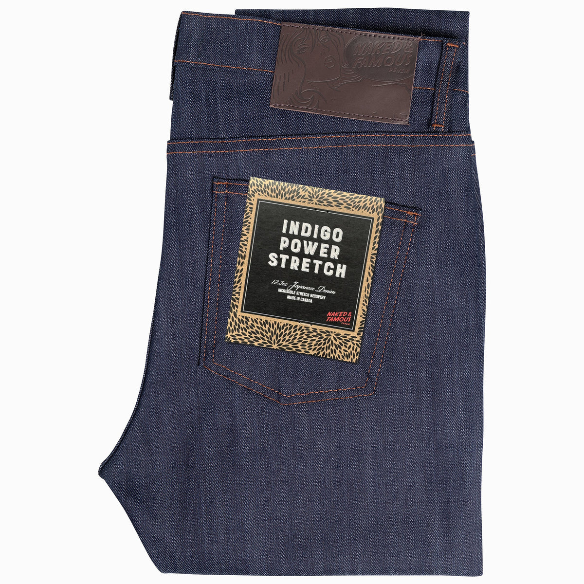 Stacked Guy - Indigo Power Stretch by Naked & Famous Denim