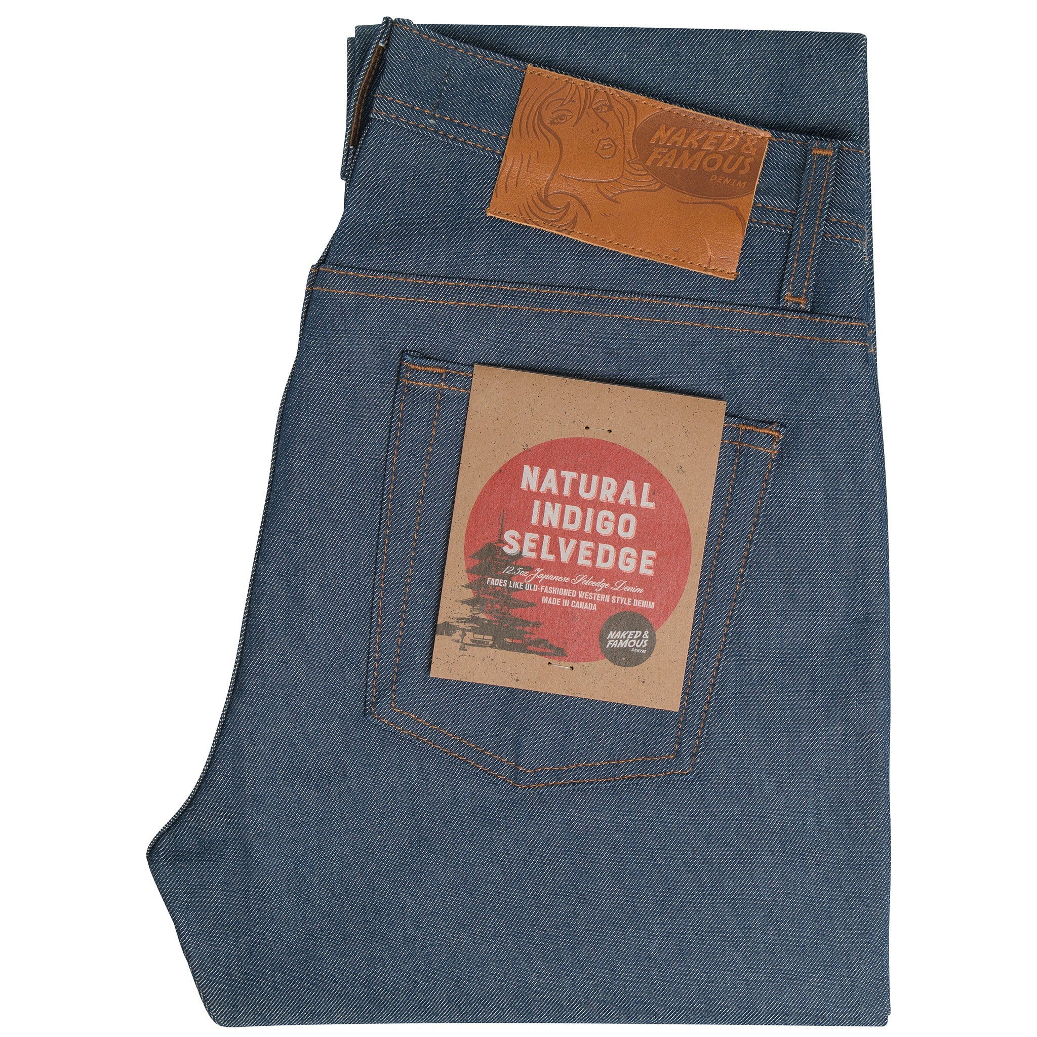 Weird Guy - Natural Indigo Selvedge by Naked & Famous Denim