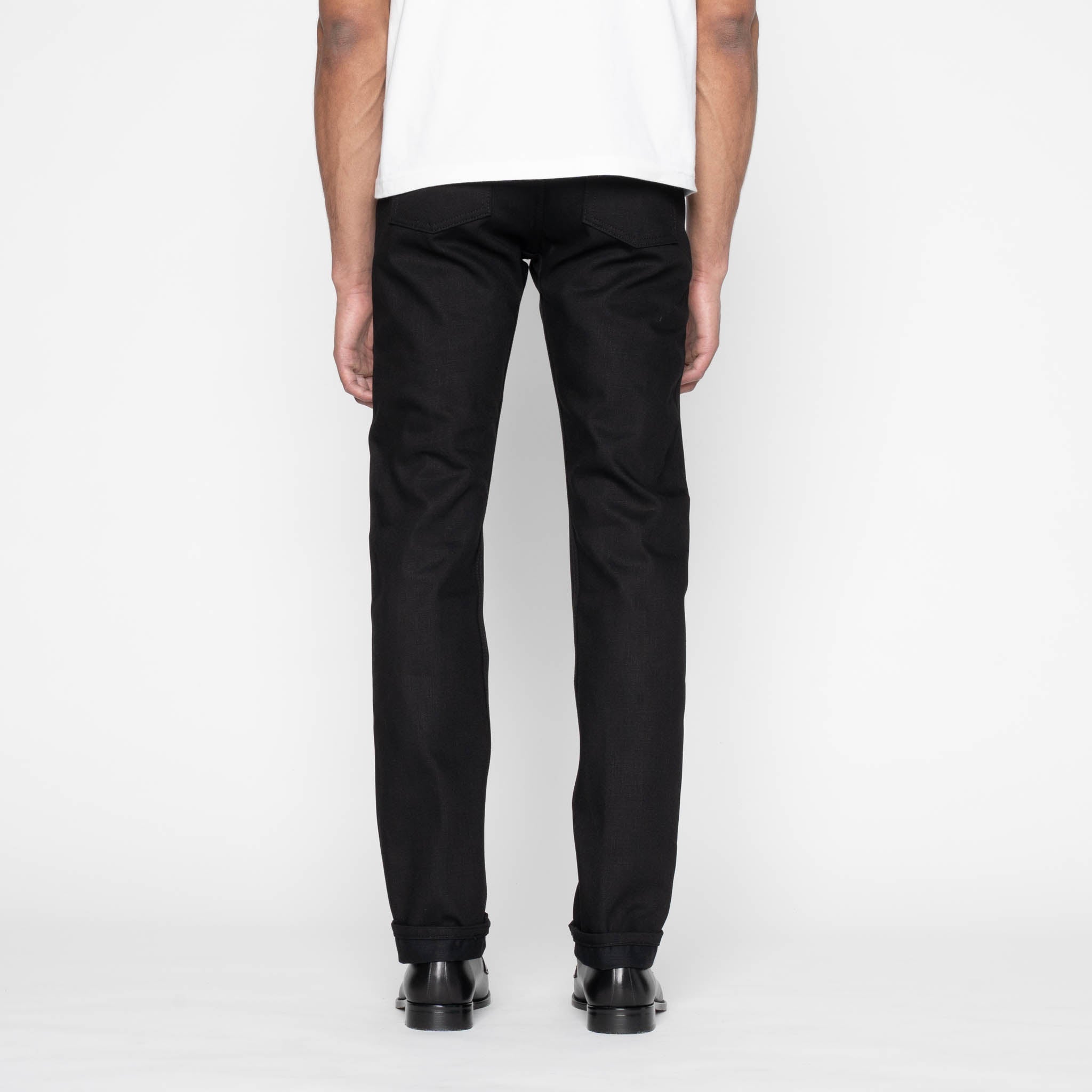 Weird Guy - Solid Black Selvedge by Naked & Famous Denim