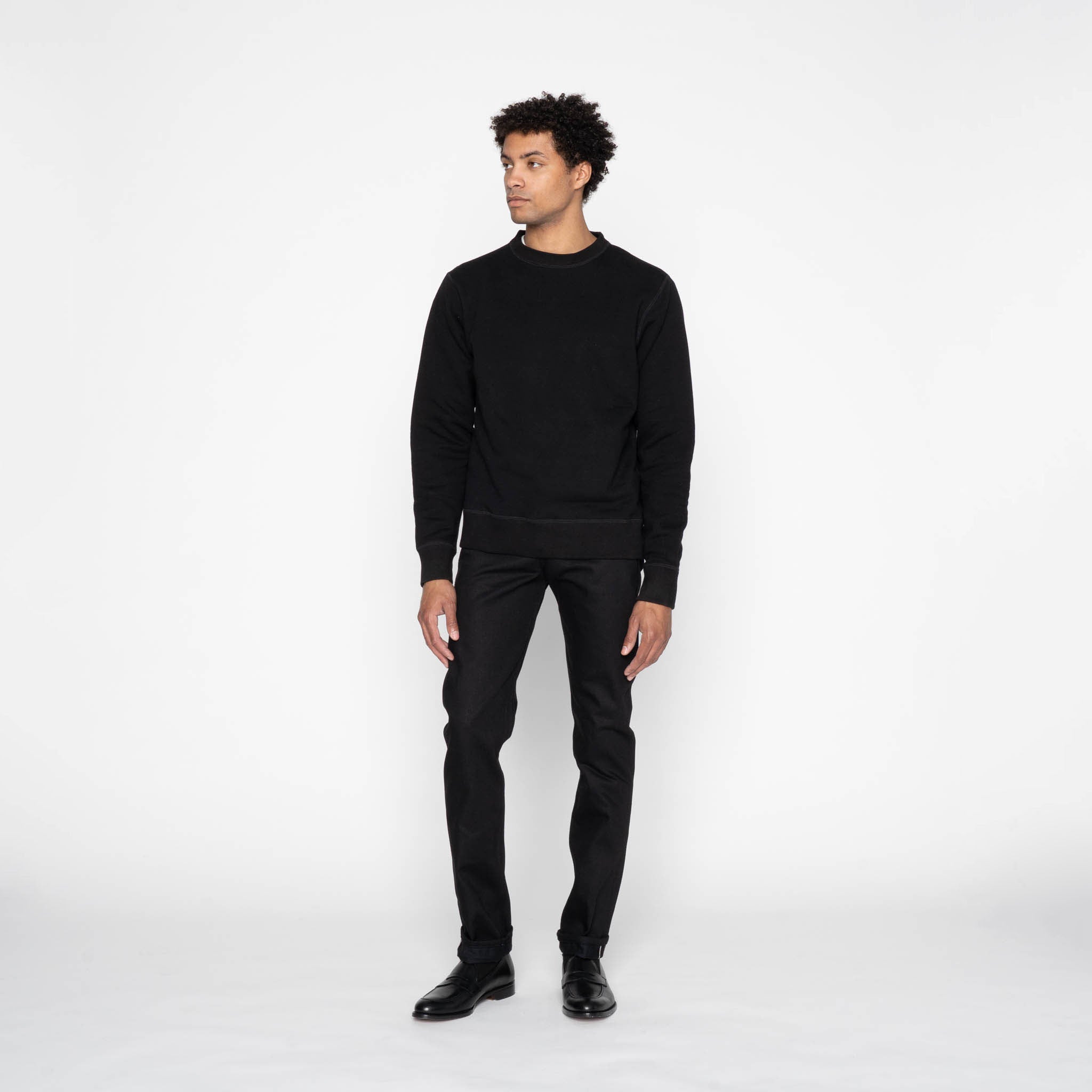 Weird Guy - Solid Black Selvedge by Naked & Famous Denim