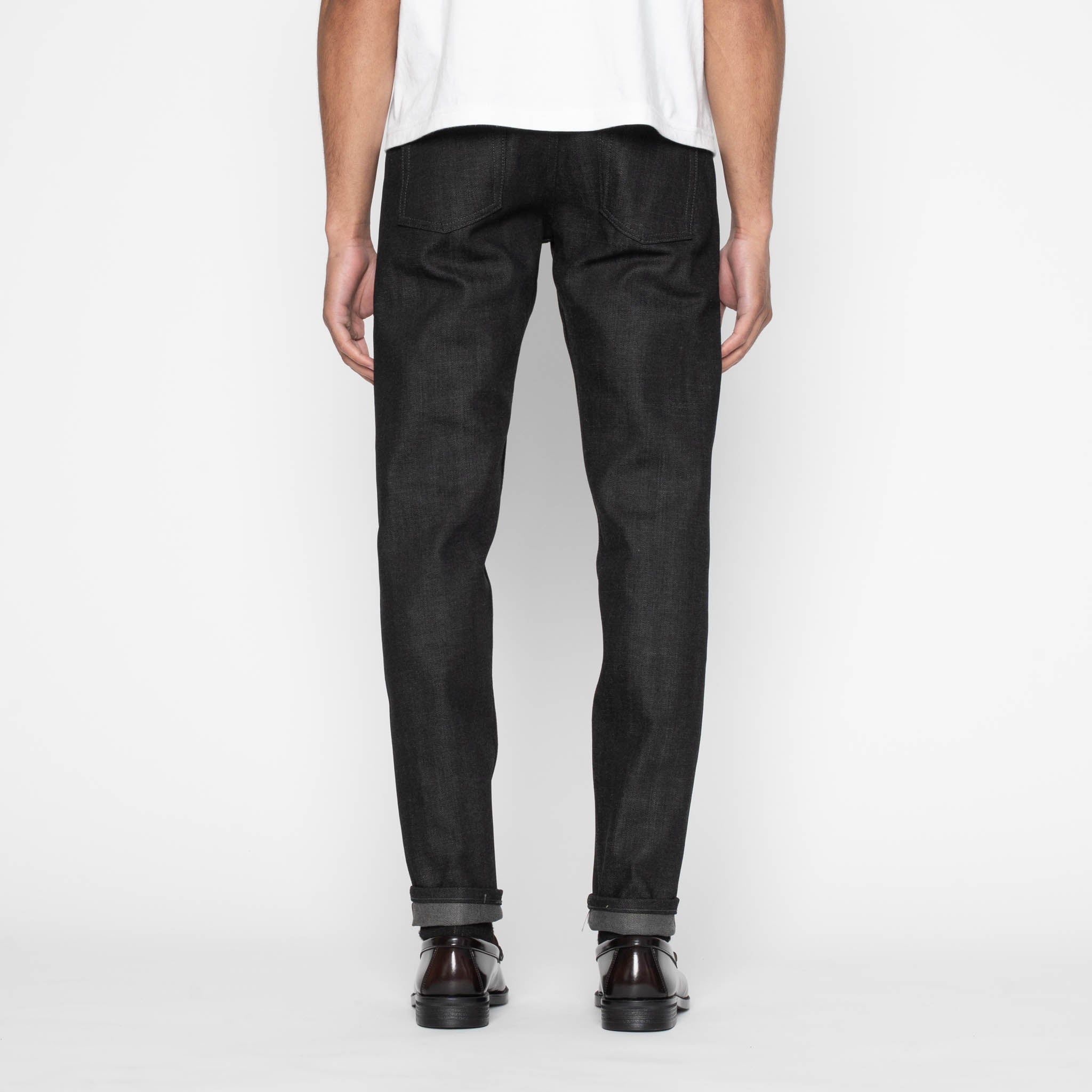 Easy Guy - Black x Grey Stretch Selvedge by Naked & Famous Denim