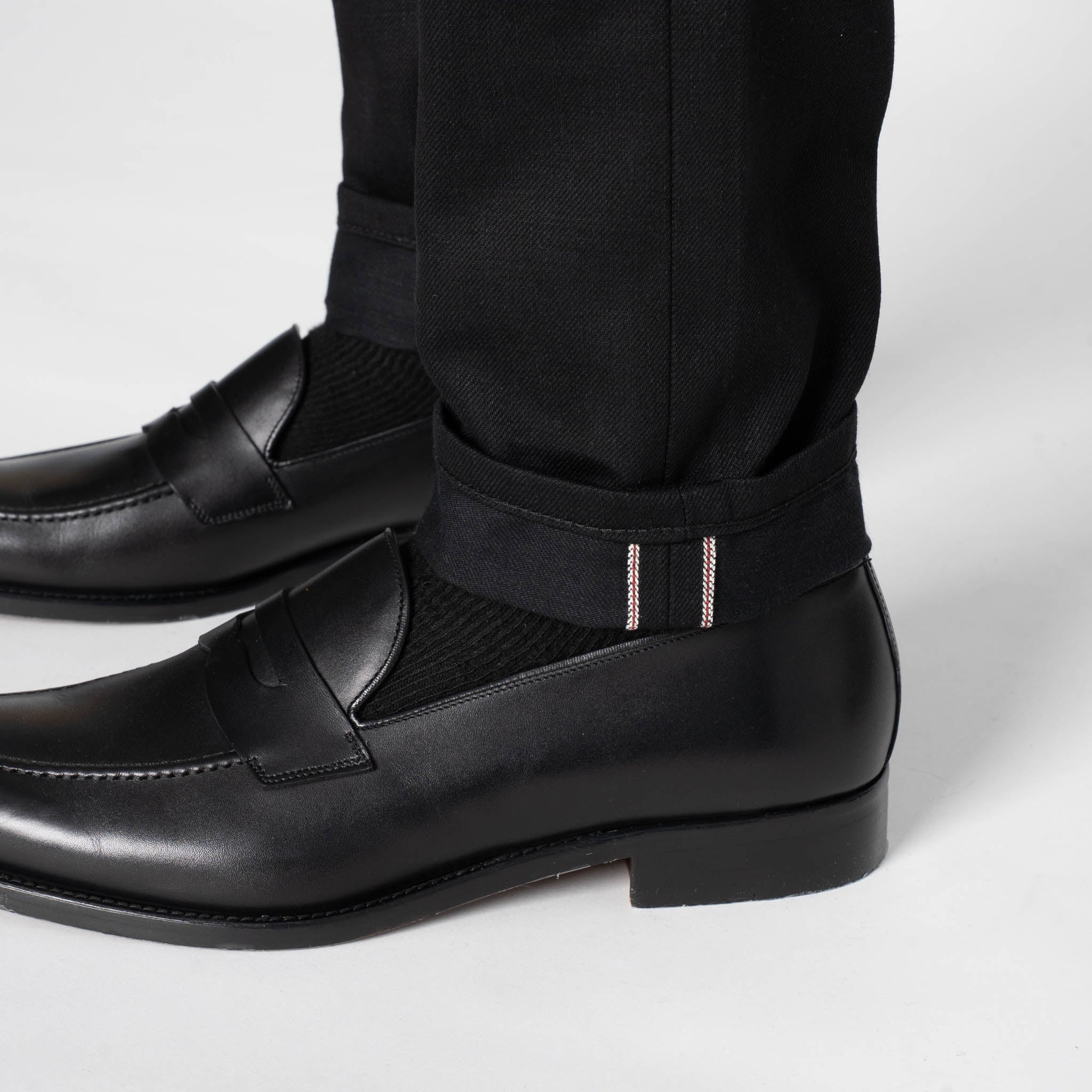 Super Guy - Solid Black Selvedge by Naked & Famous Denim