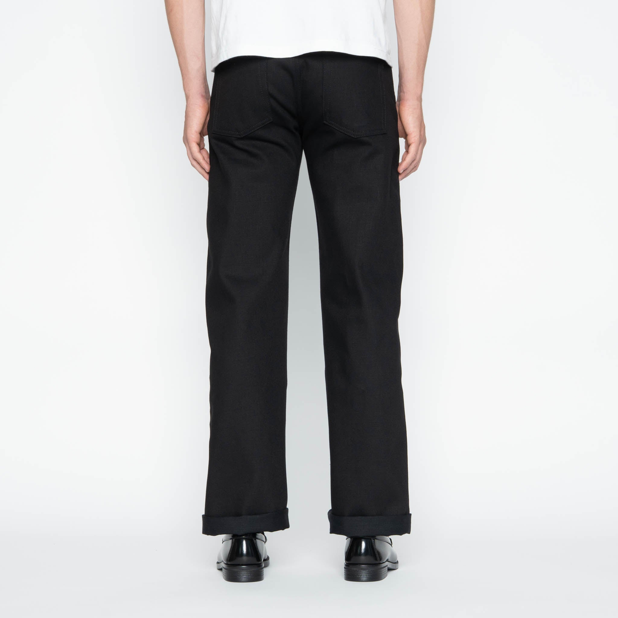 Strong Guy - Solid Black Selvedge by Naked & Famous Denim