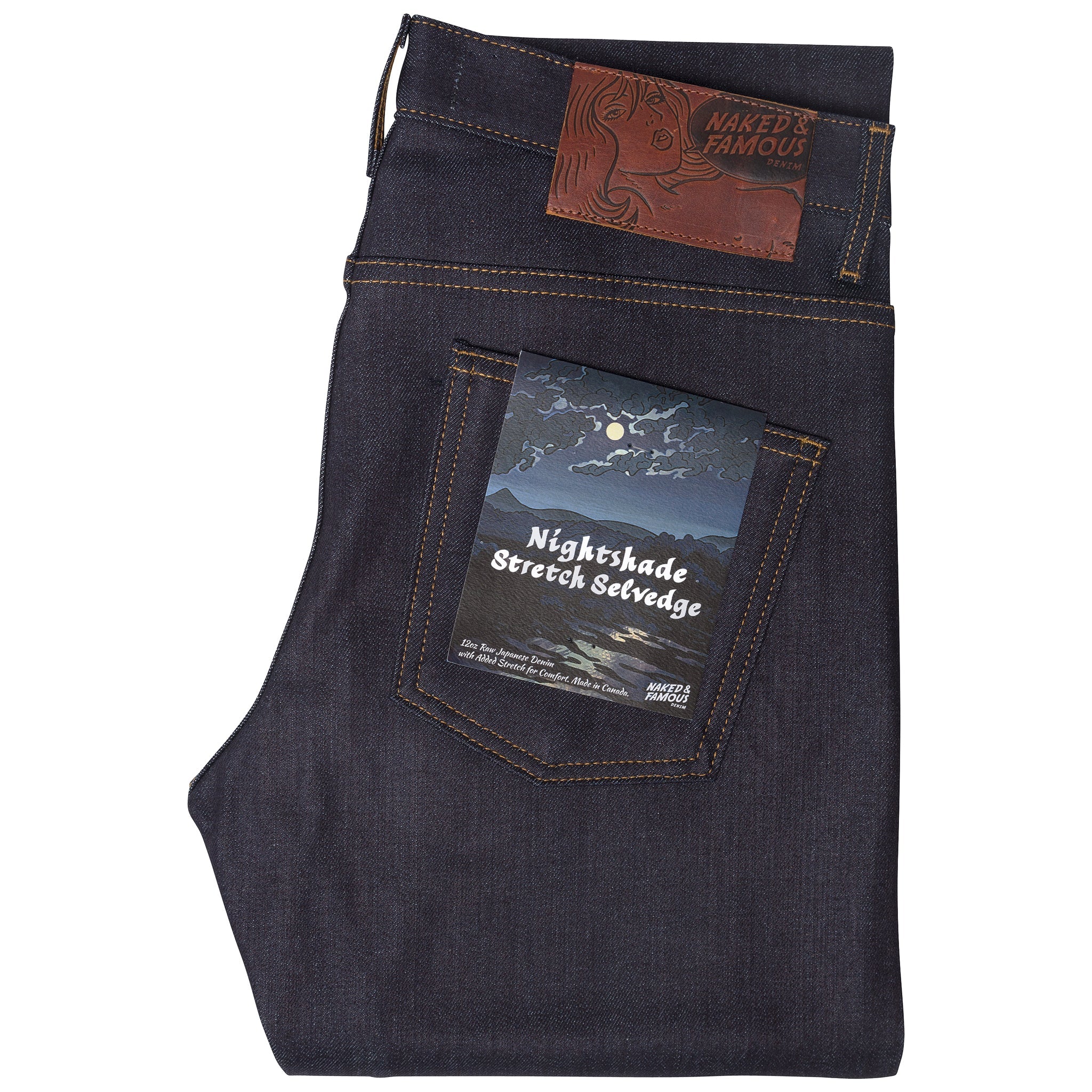 Super Guy - Nightshade Stretch Selvedge by Naked & Famous Denim