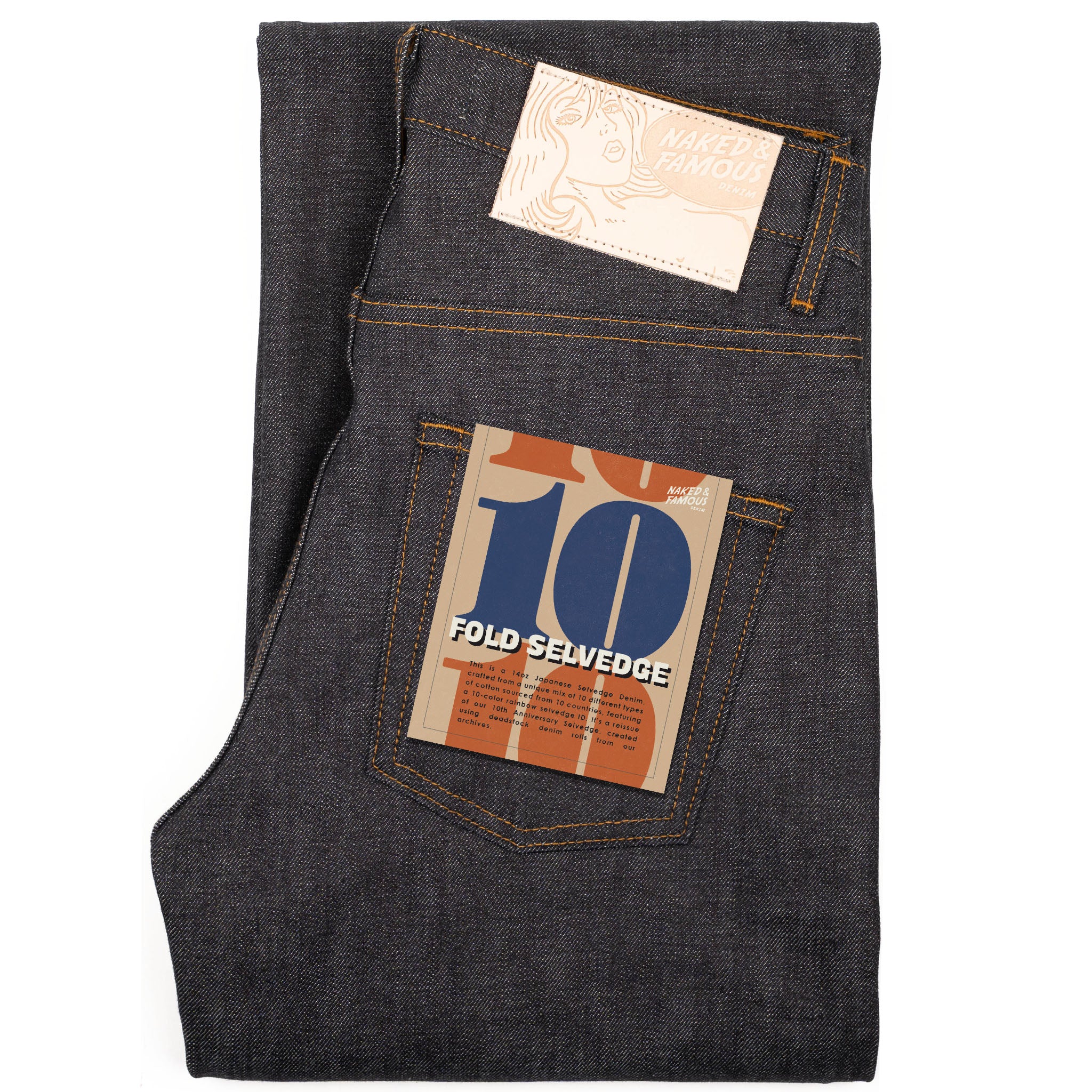 Strong Guy - 10 Fold Selvedge - Indigo by Naked & Famous Denim