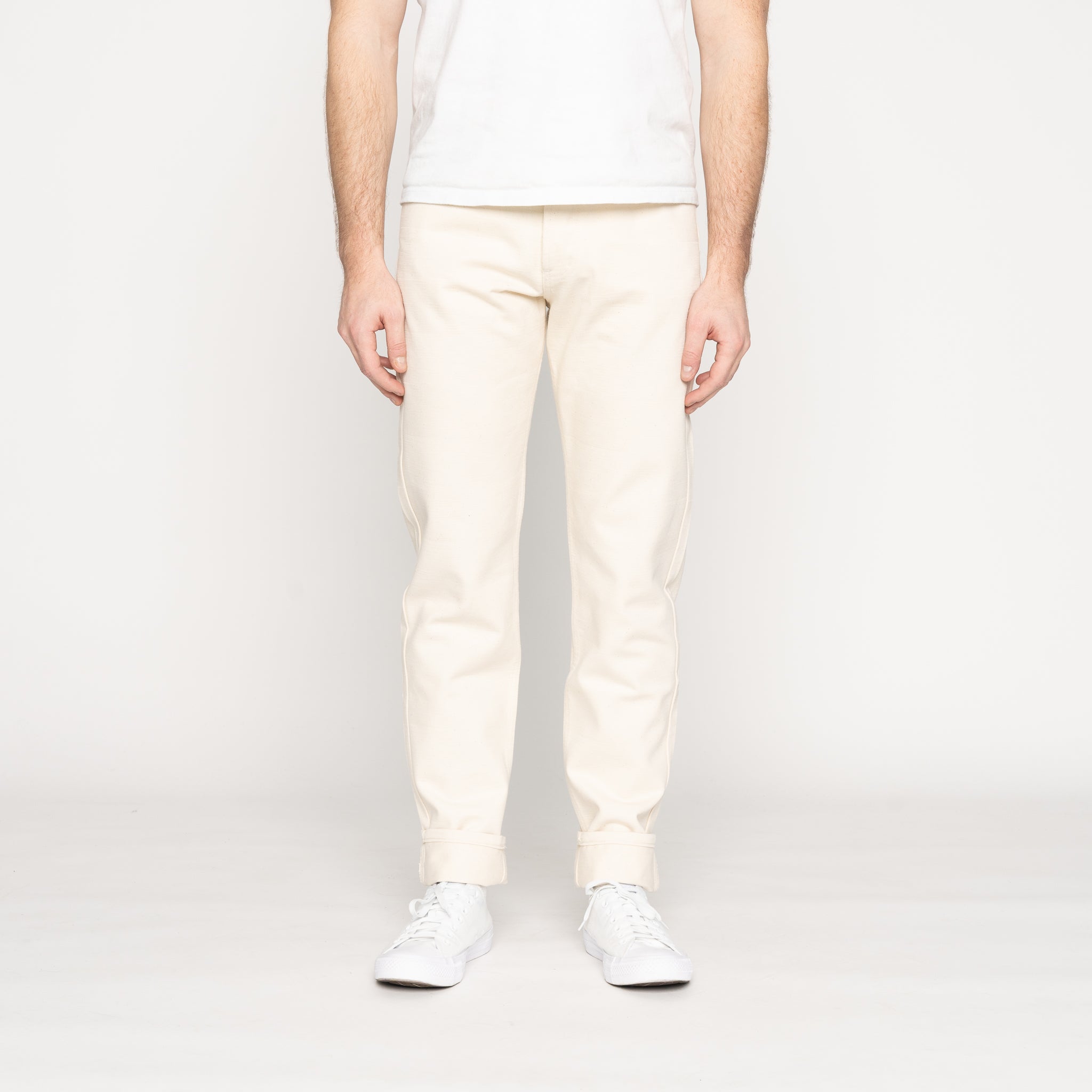 Easy Guy - Undyed Frankenstein Denim by Naked & Famous Denim