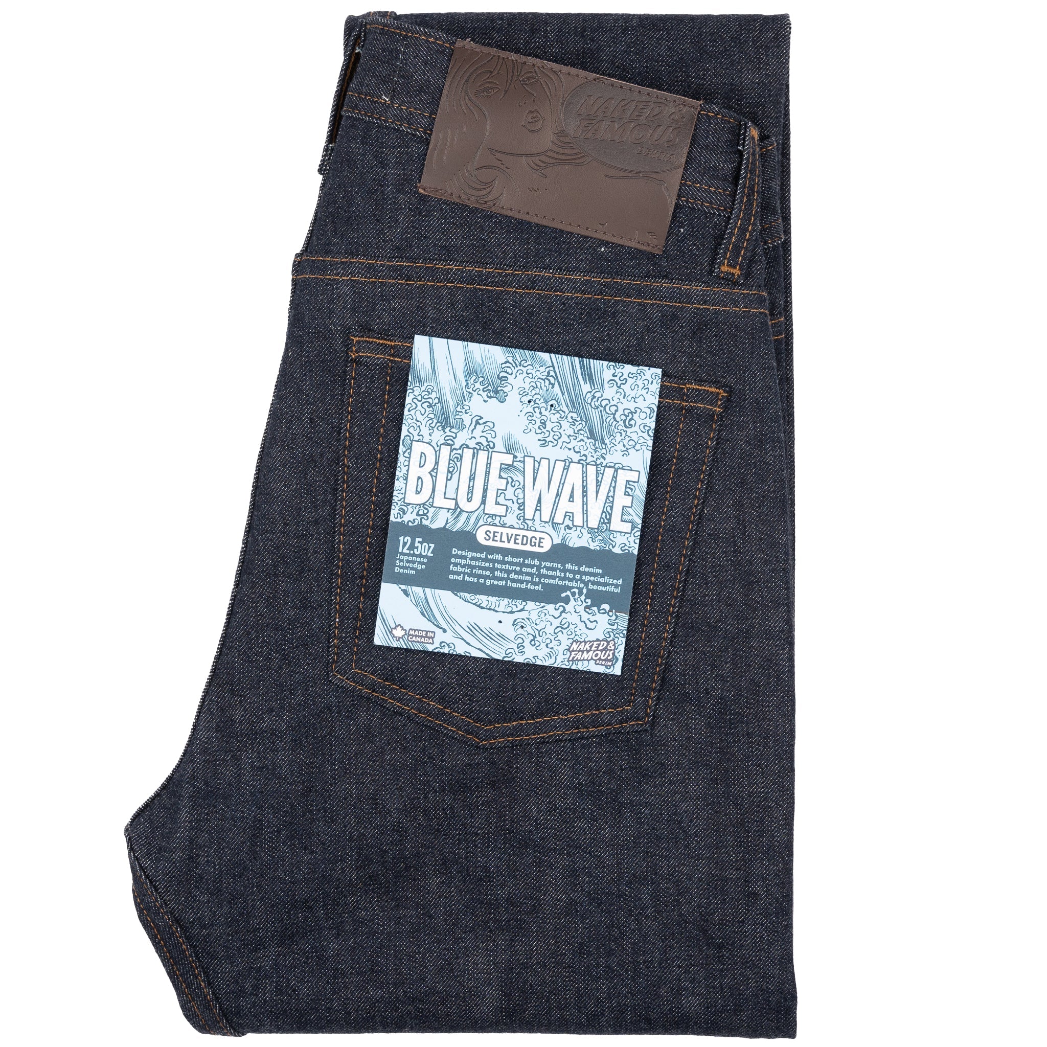 Weird Guy - Blue Wave Selvedge by Naked & Famous Denim