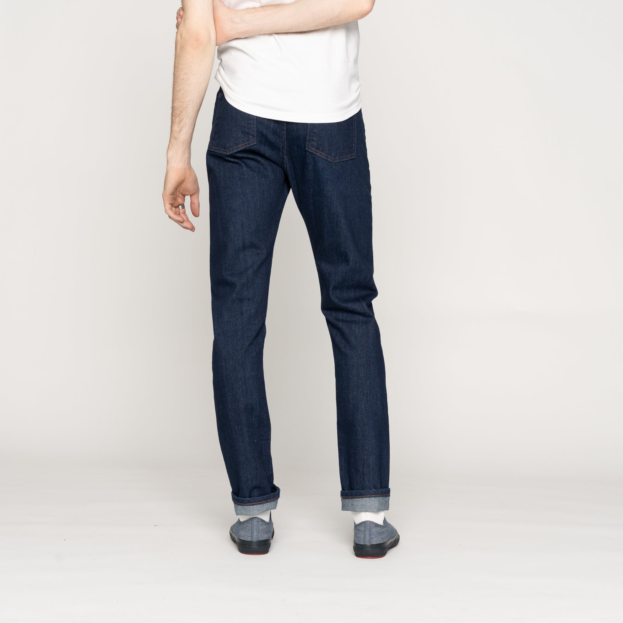 Stacked Guy - Blue Comfort Stretch Selvedge by Naked & Famous Denim