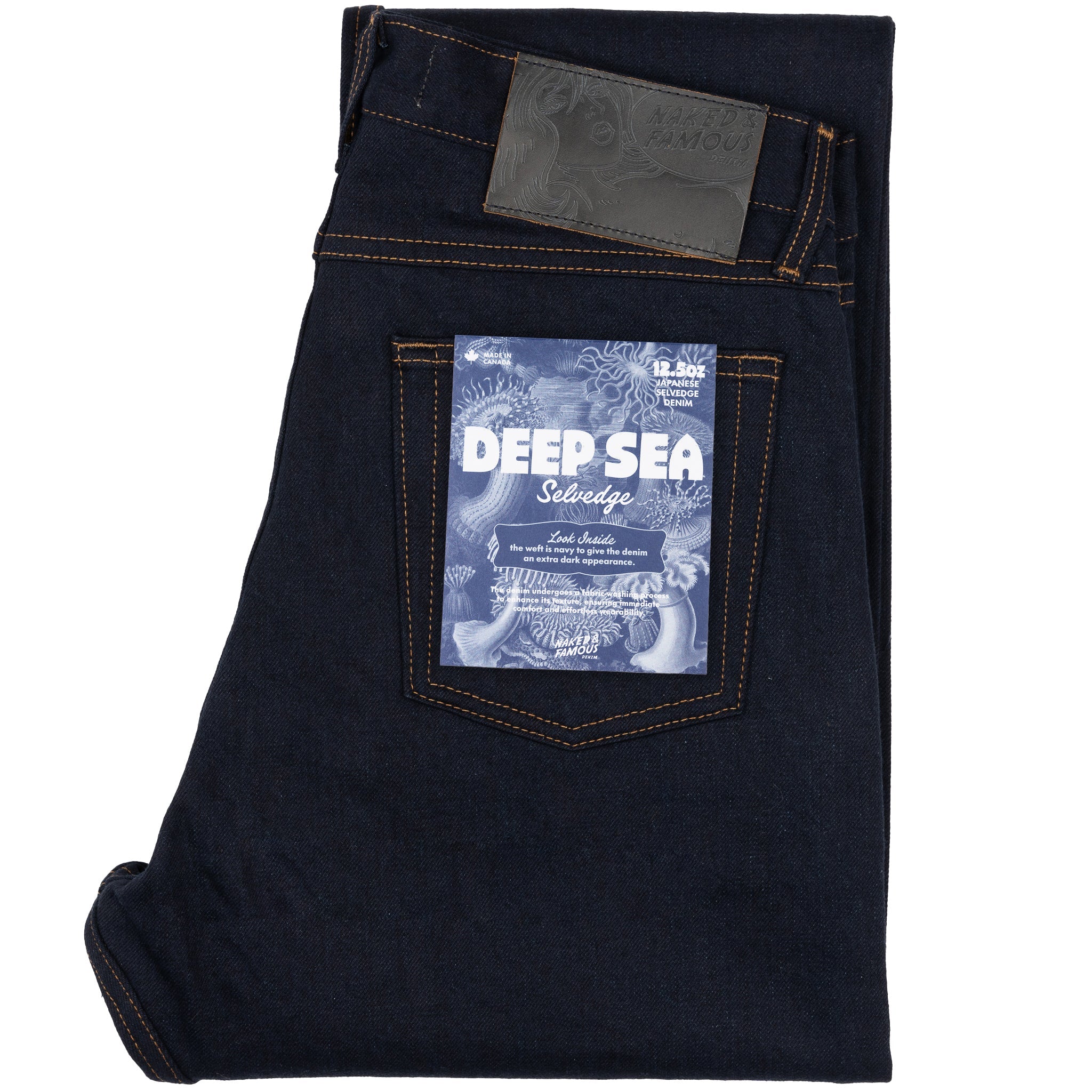 True Guy - Deep Sea Selvedge by Naked & Famous Denim