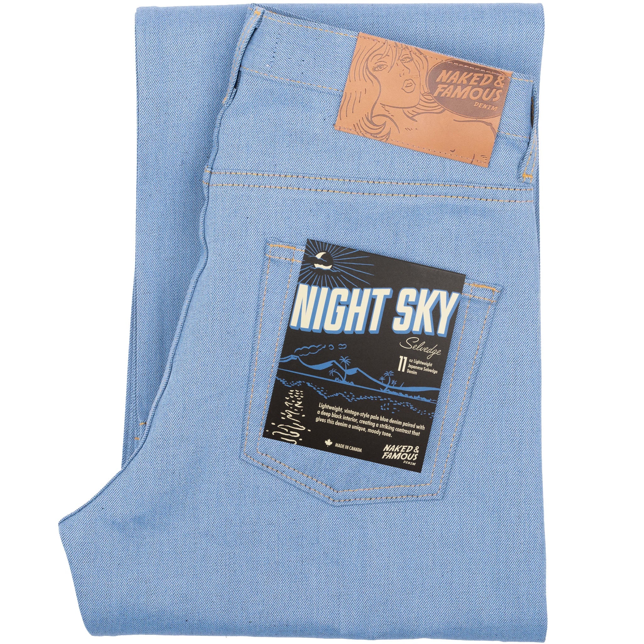 Strong Guy - Night Sky Selvedge by Naked & Famous Denim
