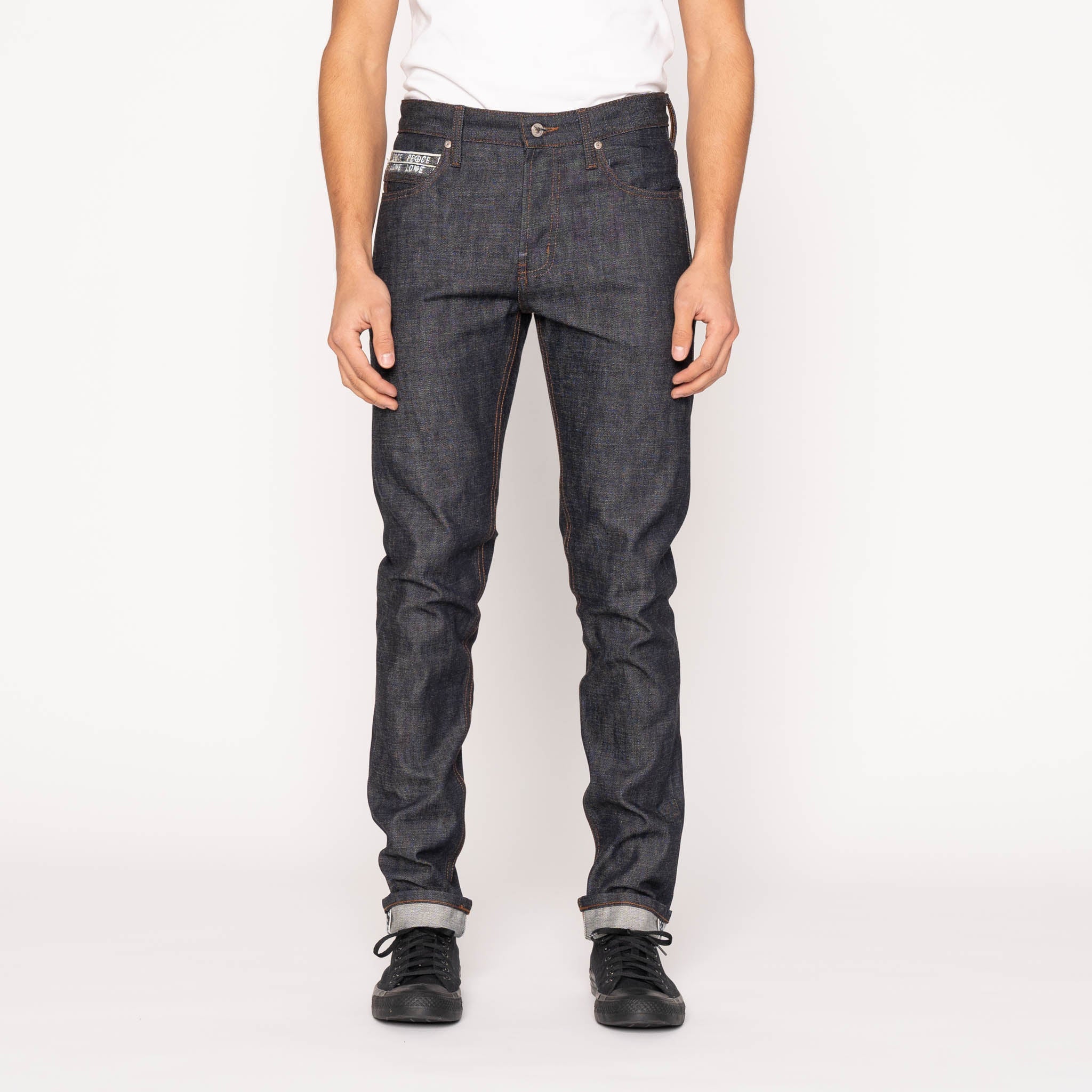 Super Guy - Love & Peace Selvedge by Naked & Famous Denim