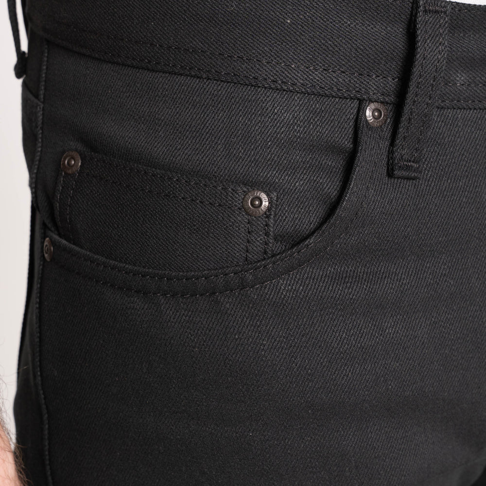 Weird Guy - Forever Black Selvedge by Naked & Famous Denim
