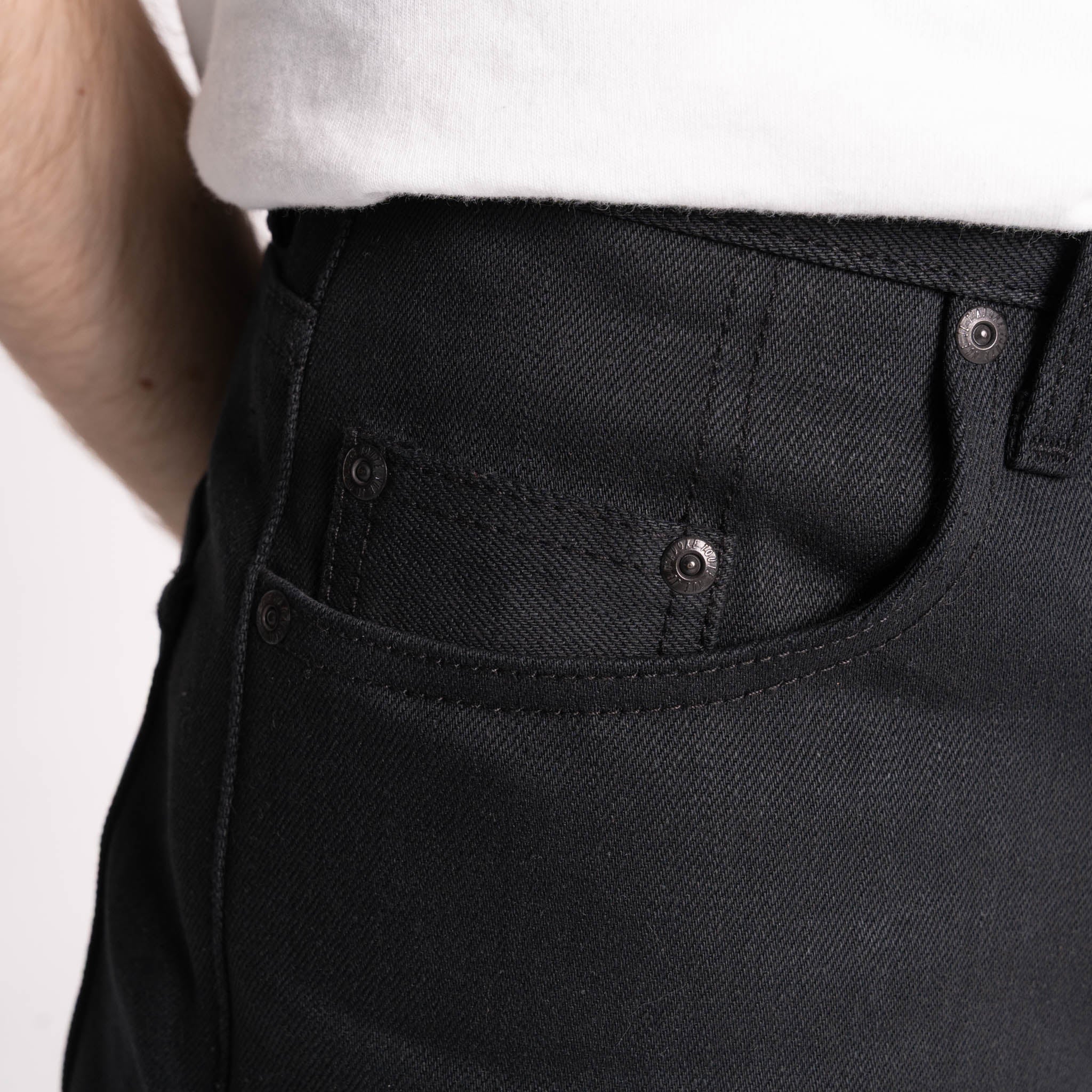 Strong Guy - Forever Black Selvedge by Naked & Famous Denim