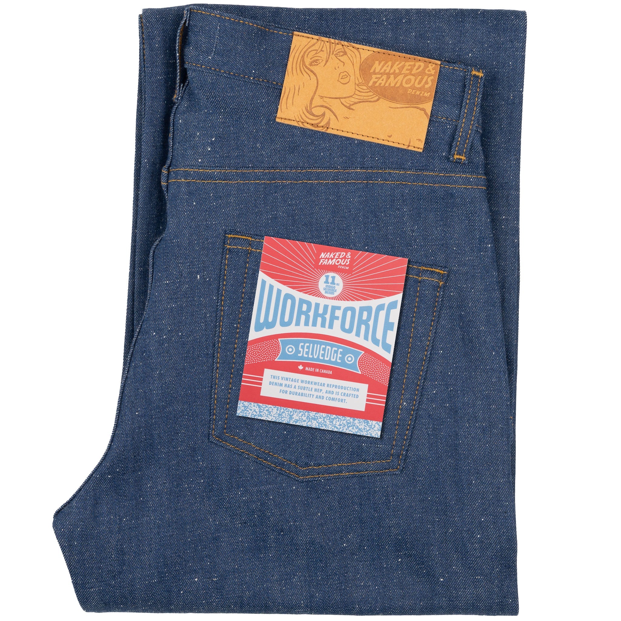Strong Guy - Workforce Selvedge by Naked & Famous Denim