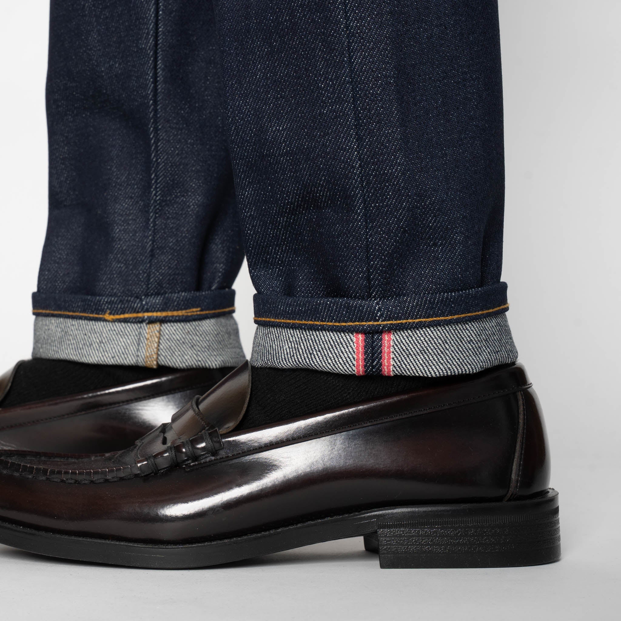 Weird Guy - Elephant 14 - Dirty Elephant Selvedge by Naked & Famous Denim