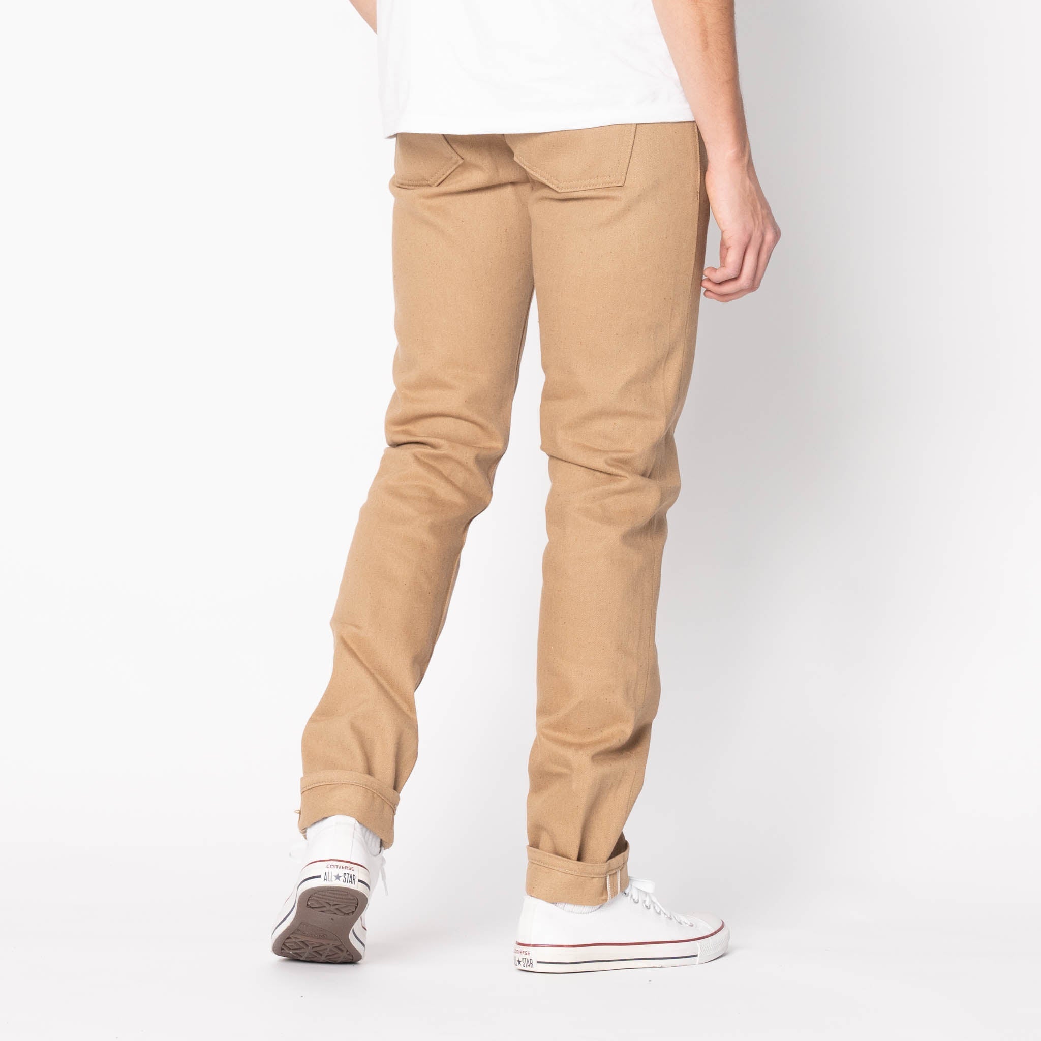 Weird Guy - Brown Fox Selvedge - Brown by Naked & Famous Denim