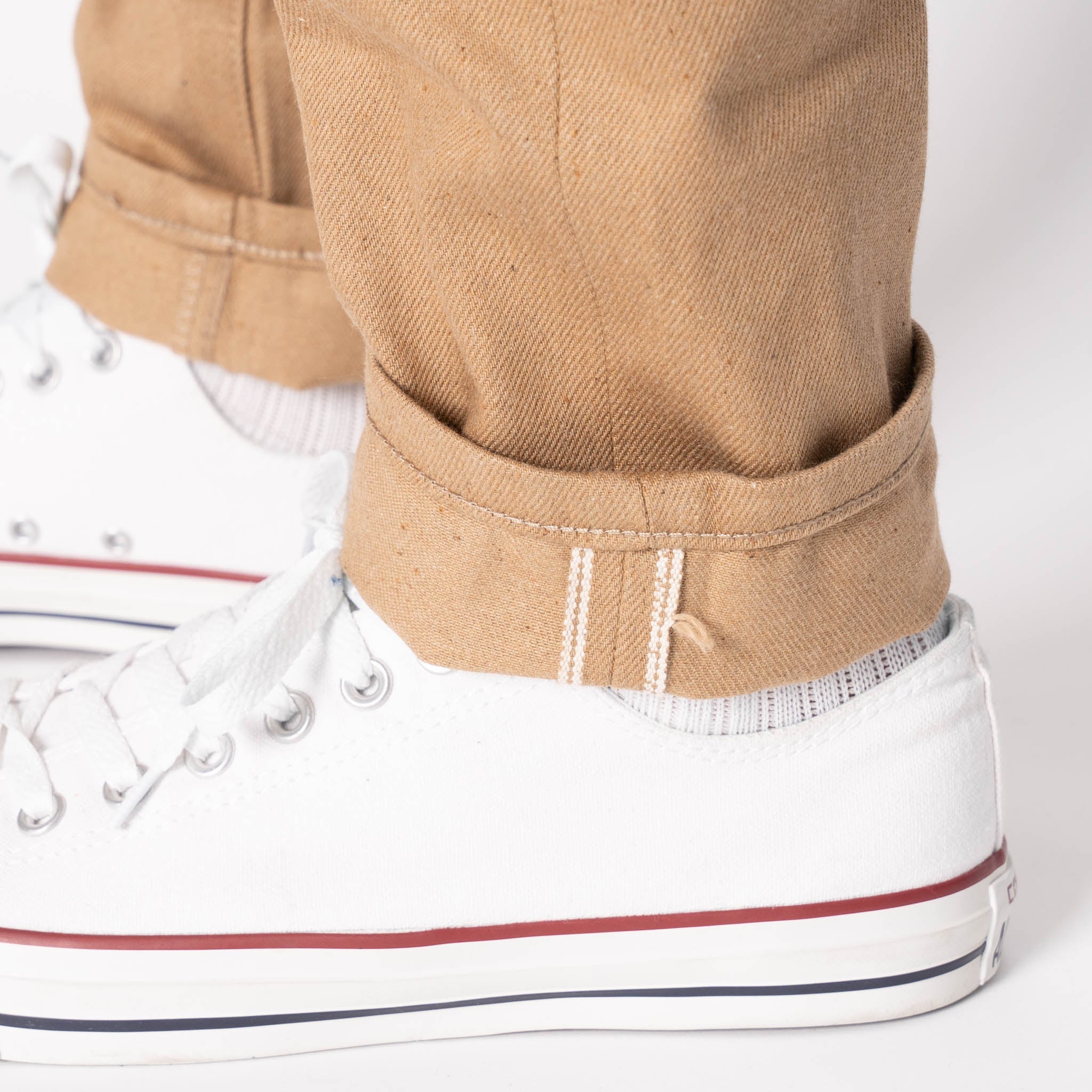 Weird Guy - Brown Fox Selvedge - Brown by Naked & Famous Denim