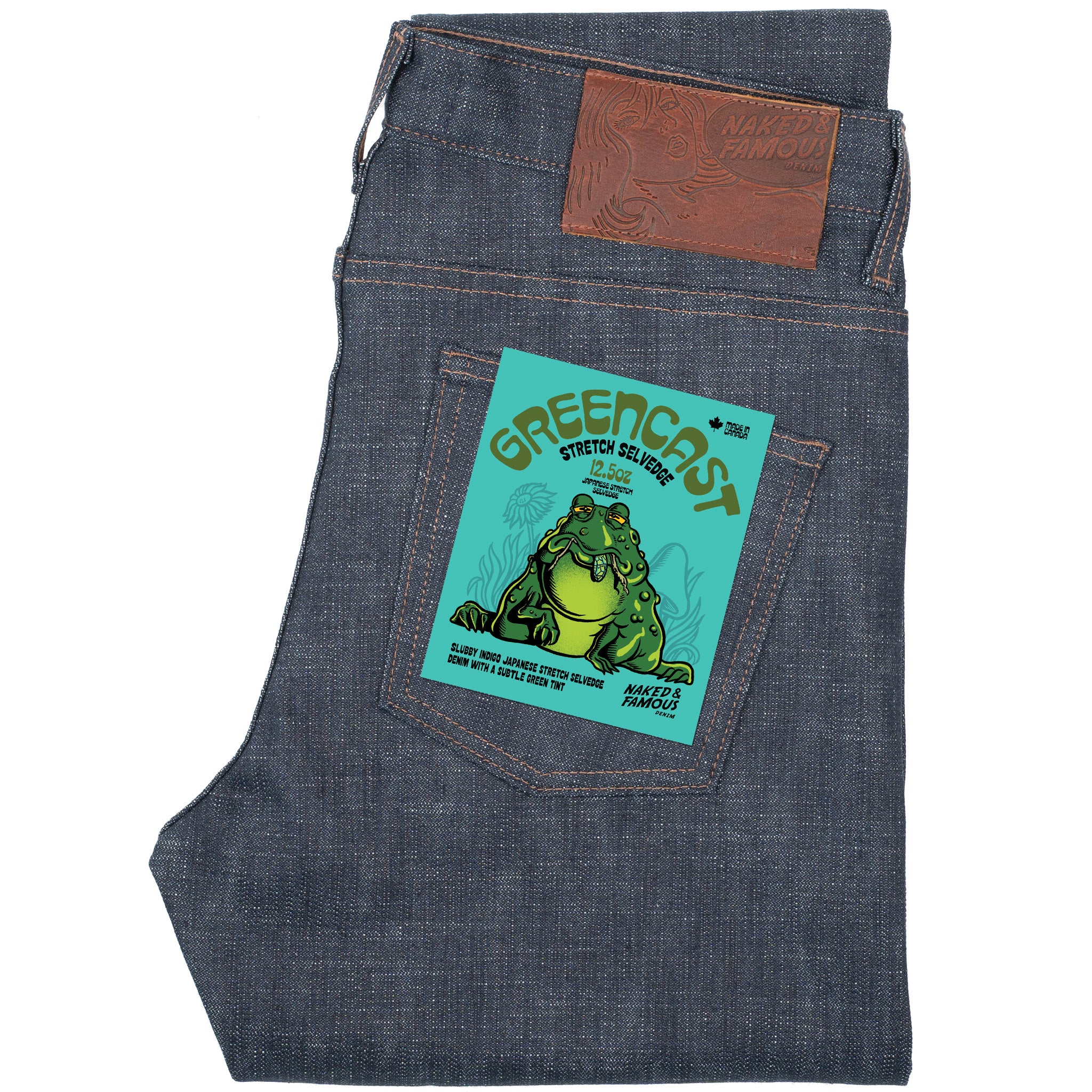 Super Guy - Greencast Stretch Selvedge by Naked & Famous Denim