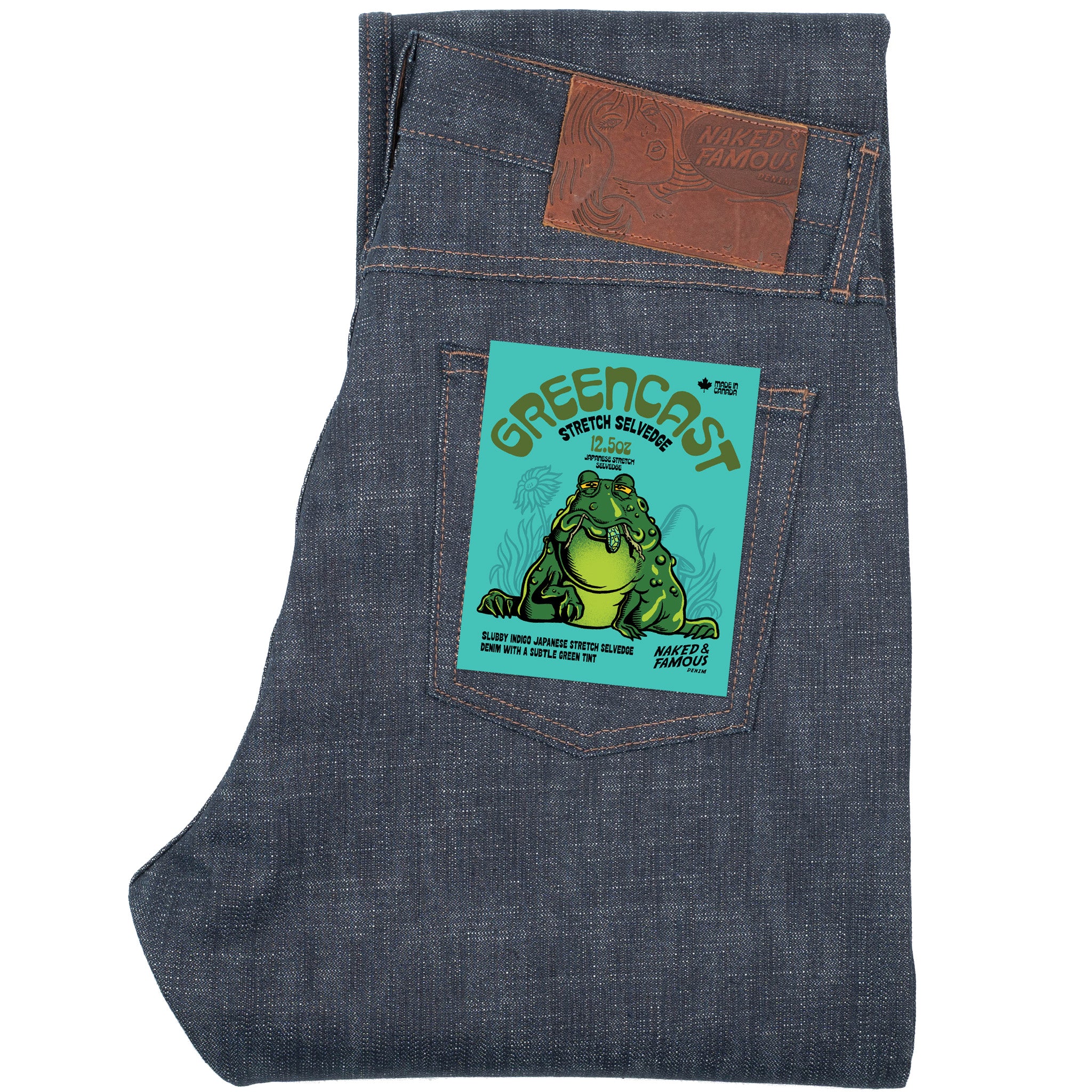 True Guy - Greencast Stretch Selvedge by Naked & Famous Denim