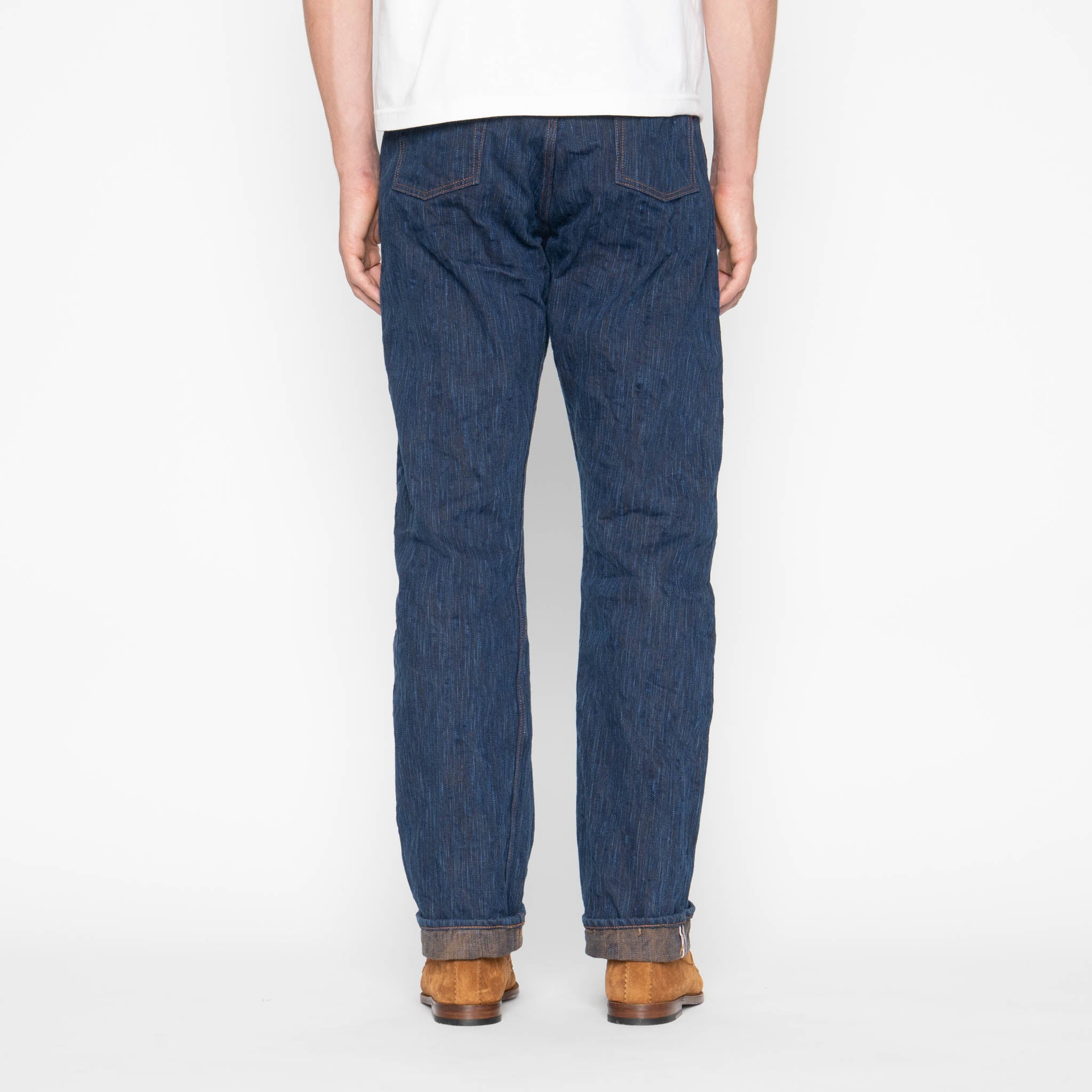 True Guy - MIJ15 - Hand Dyed Natural Indigo x Kakishibu Intangible Cultural Treasure Selvedge Denim by Naked & Famous Denim