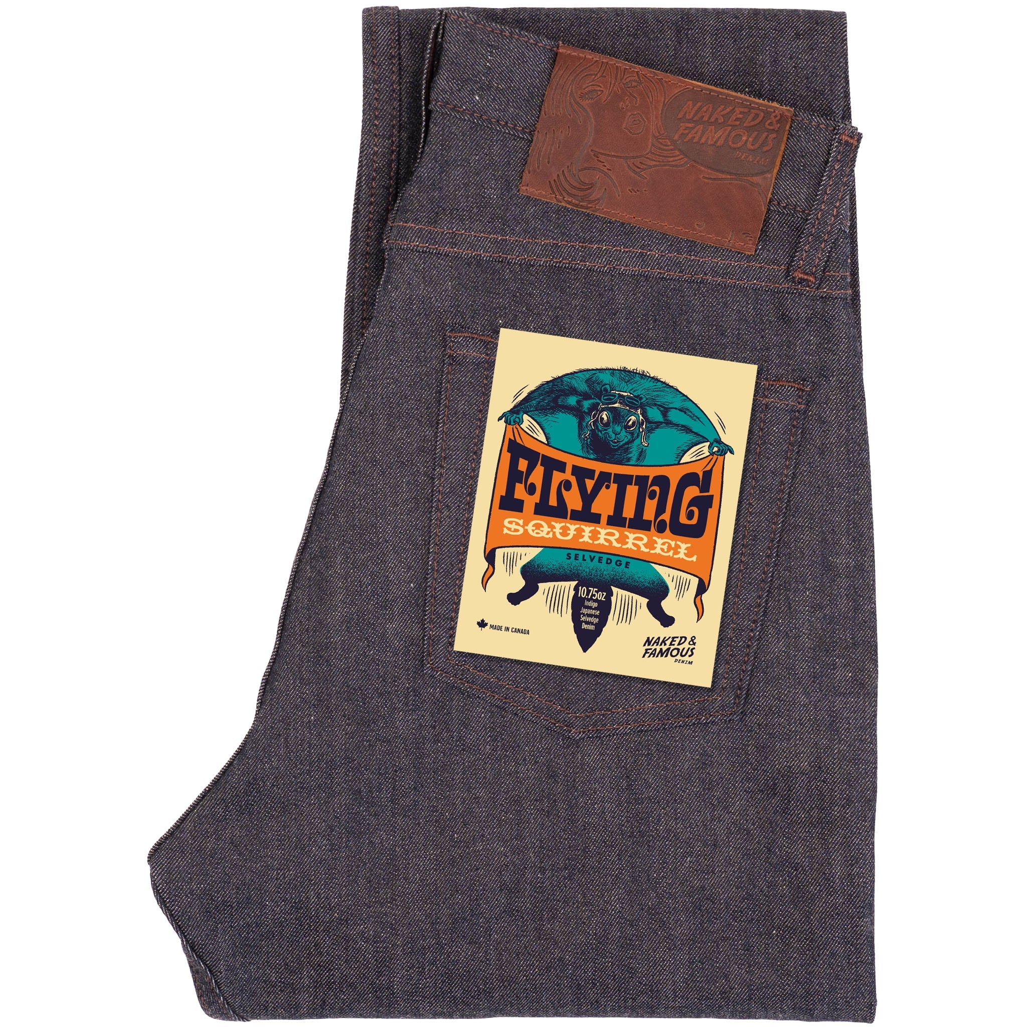 True Guy - Flying Squirrel Selvedge - Indigo by Naked & Famous Denim