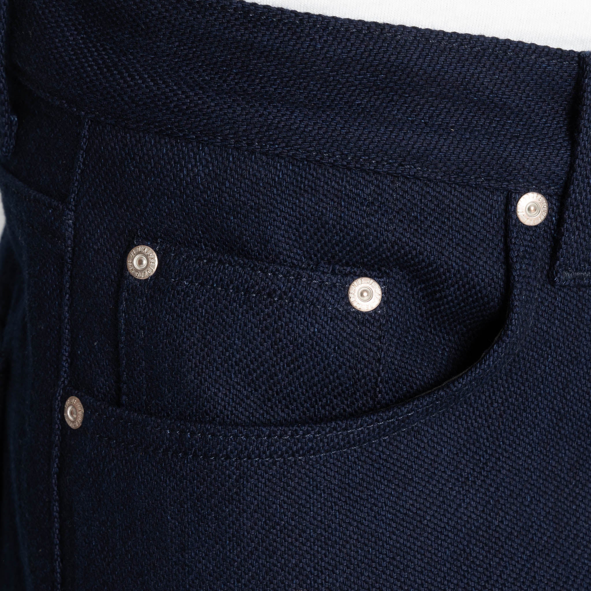 Easy Guy - Maekake Dobby - Indigo by Naked & Famous Denim