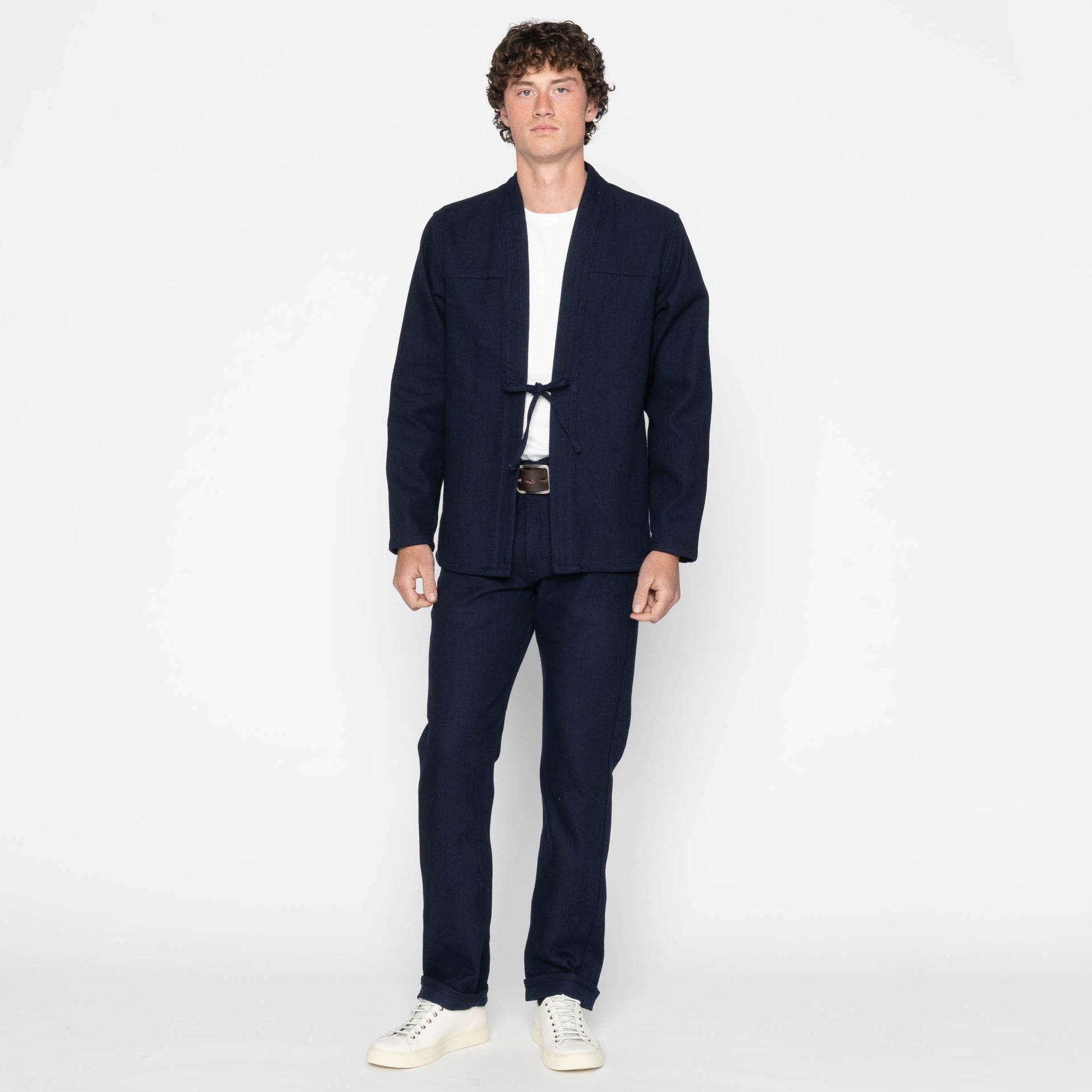 True Guy - Maekake Dobby - Indigo by Naked & Famous Denim