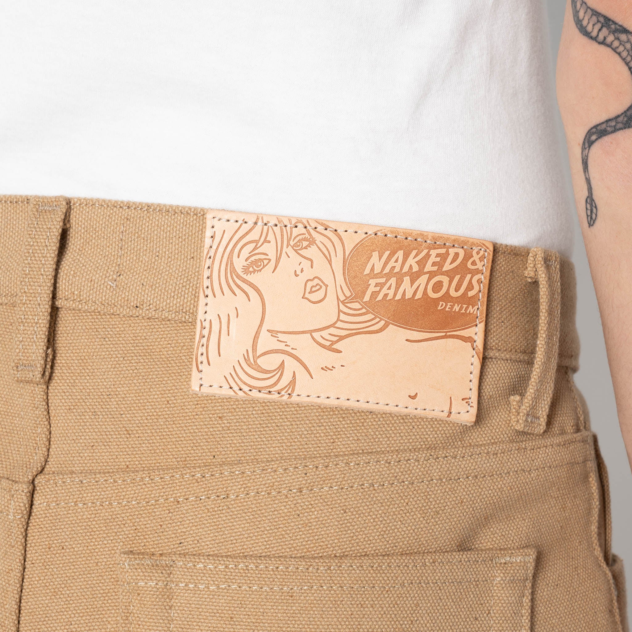 Weird Guy - Fat Fox Selvedge - Brown by Naked & Famous Denim