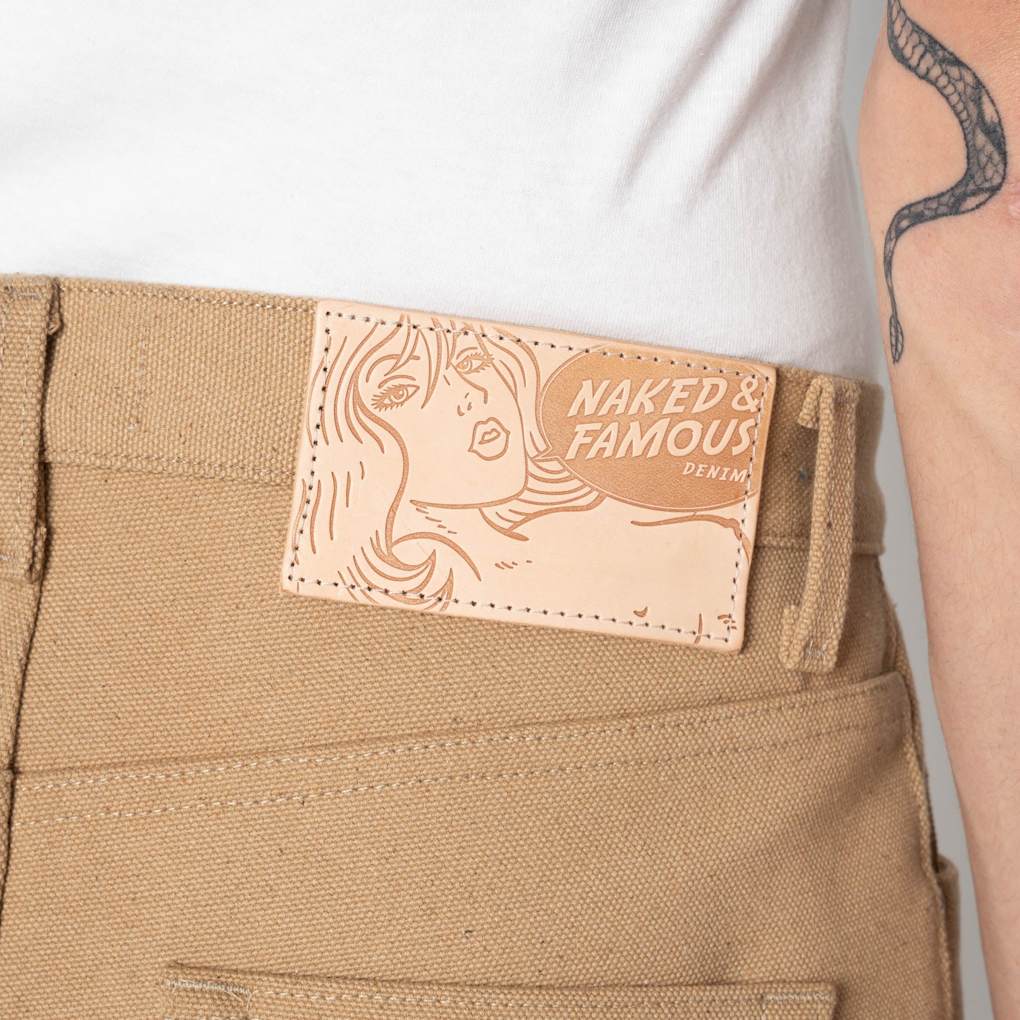 Easy Guy - Fat Fox Selvedge - Brown by Naked & Famous Denim