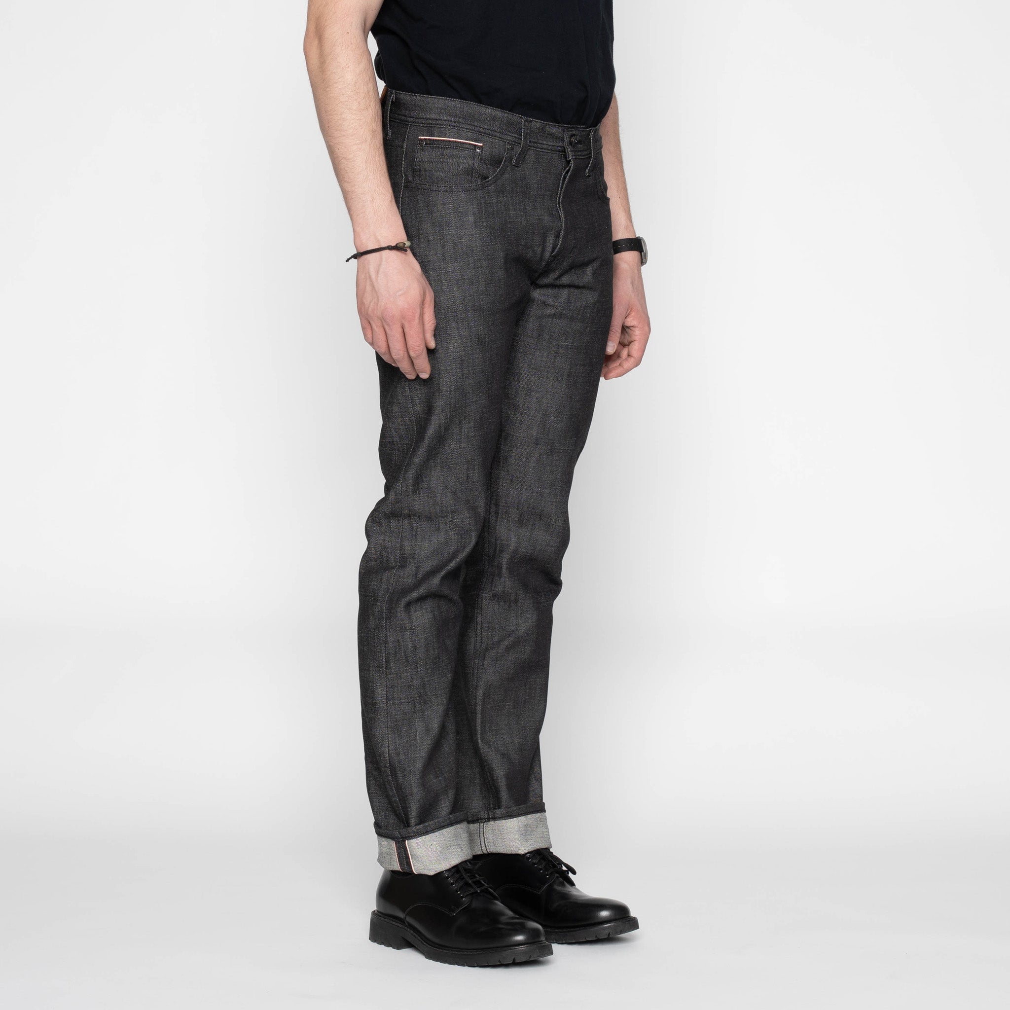Weird Guy - Super Sexy Selvedge - Black by Naked & Famous Denim