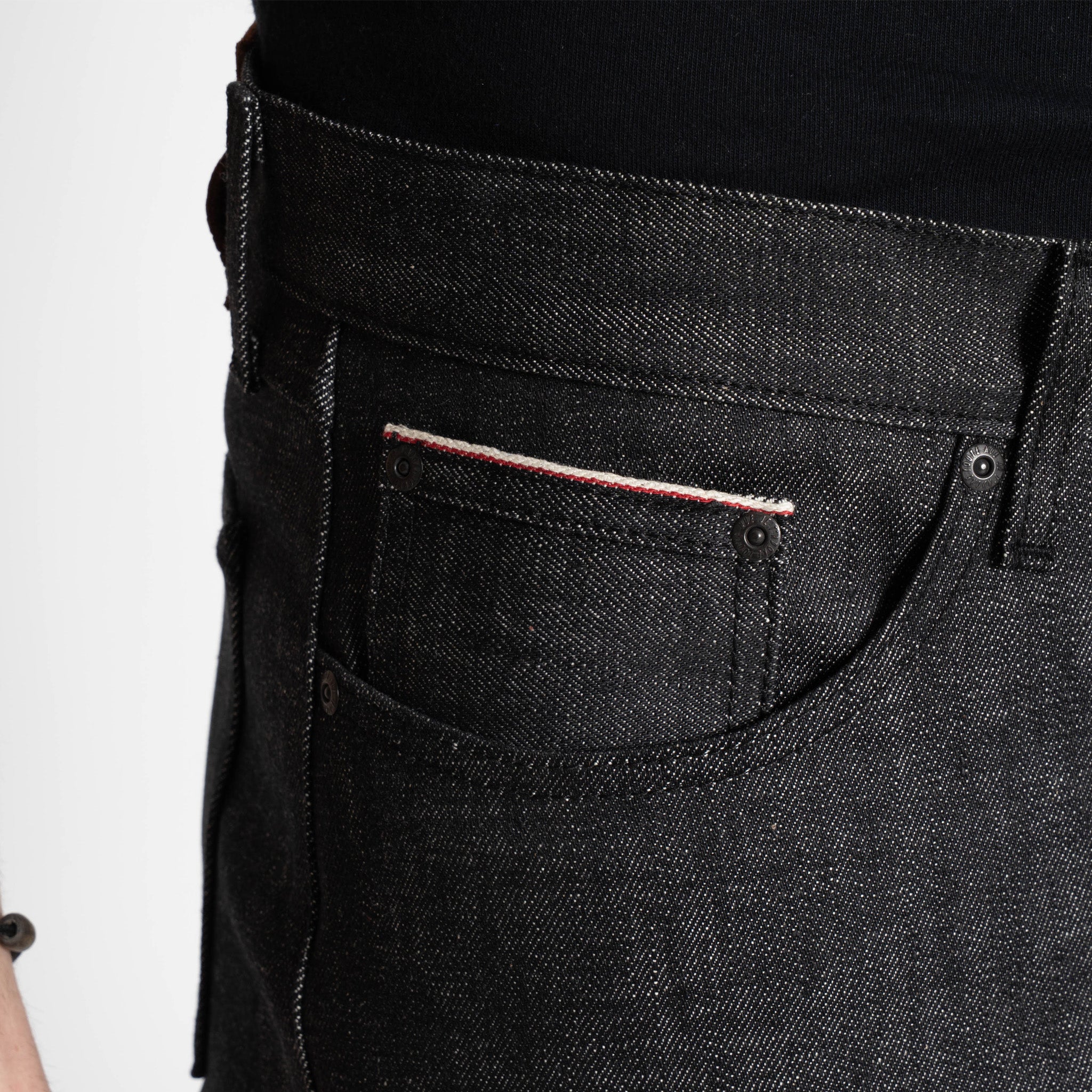 True Guy - Super Sexy Selvedge - Black by Naked & Famous Denim