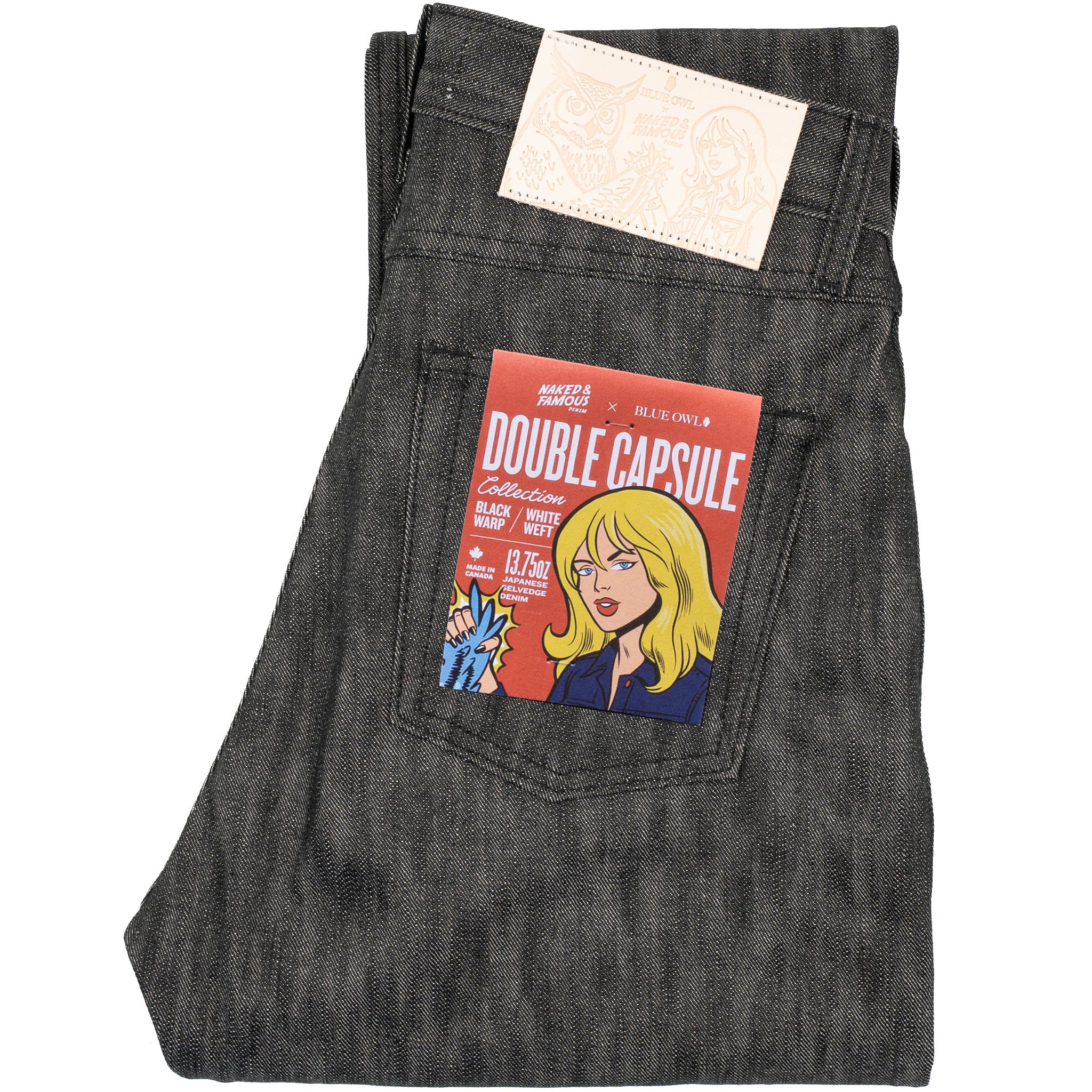 True Guy - Double Capsule - Black Warp / White Weft Selvedge