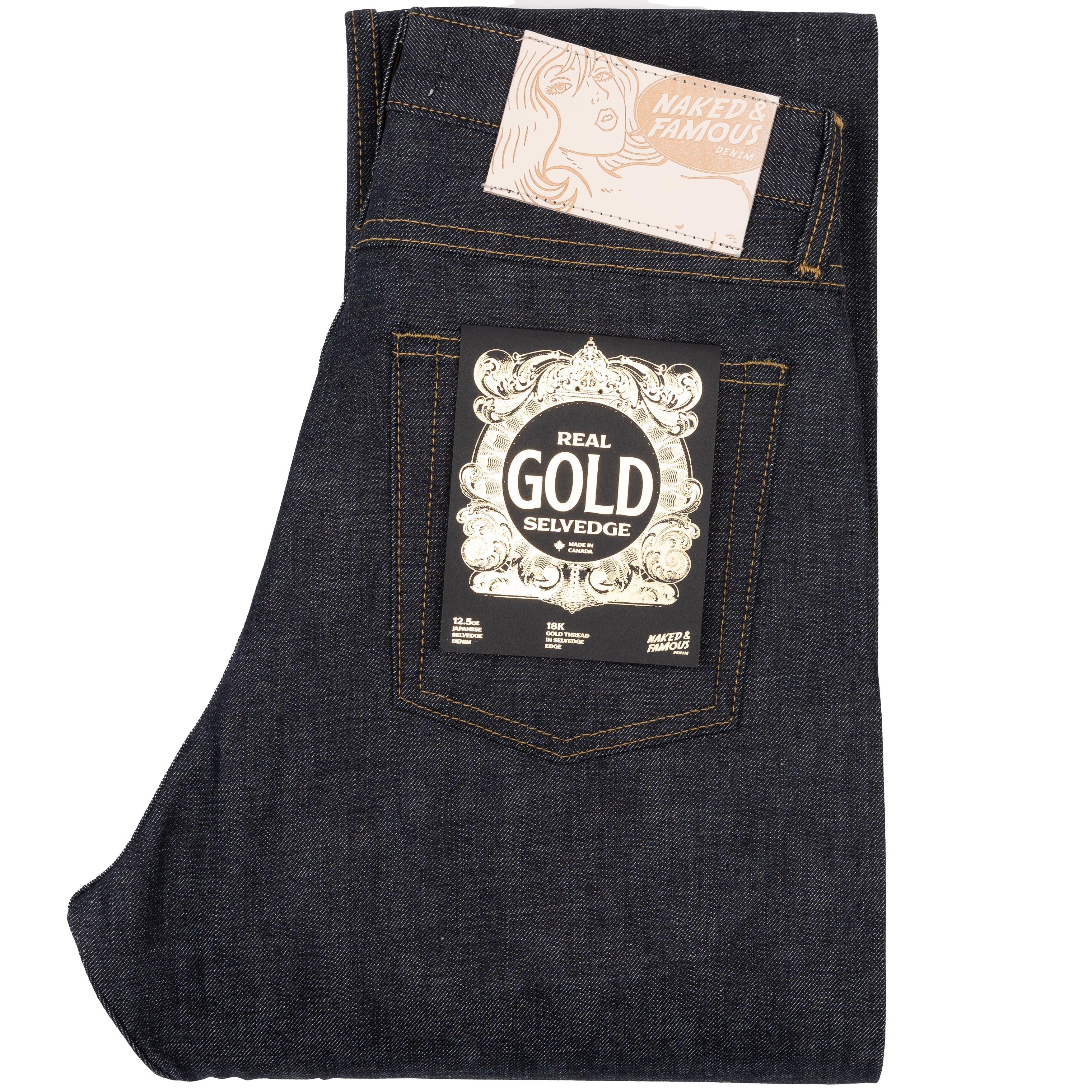 True Guy - Deadstock Real Gold Selvedge by Naked & Famous Denim
