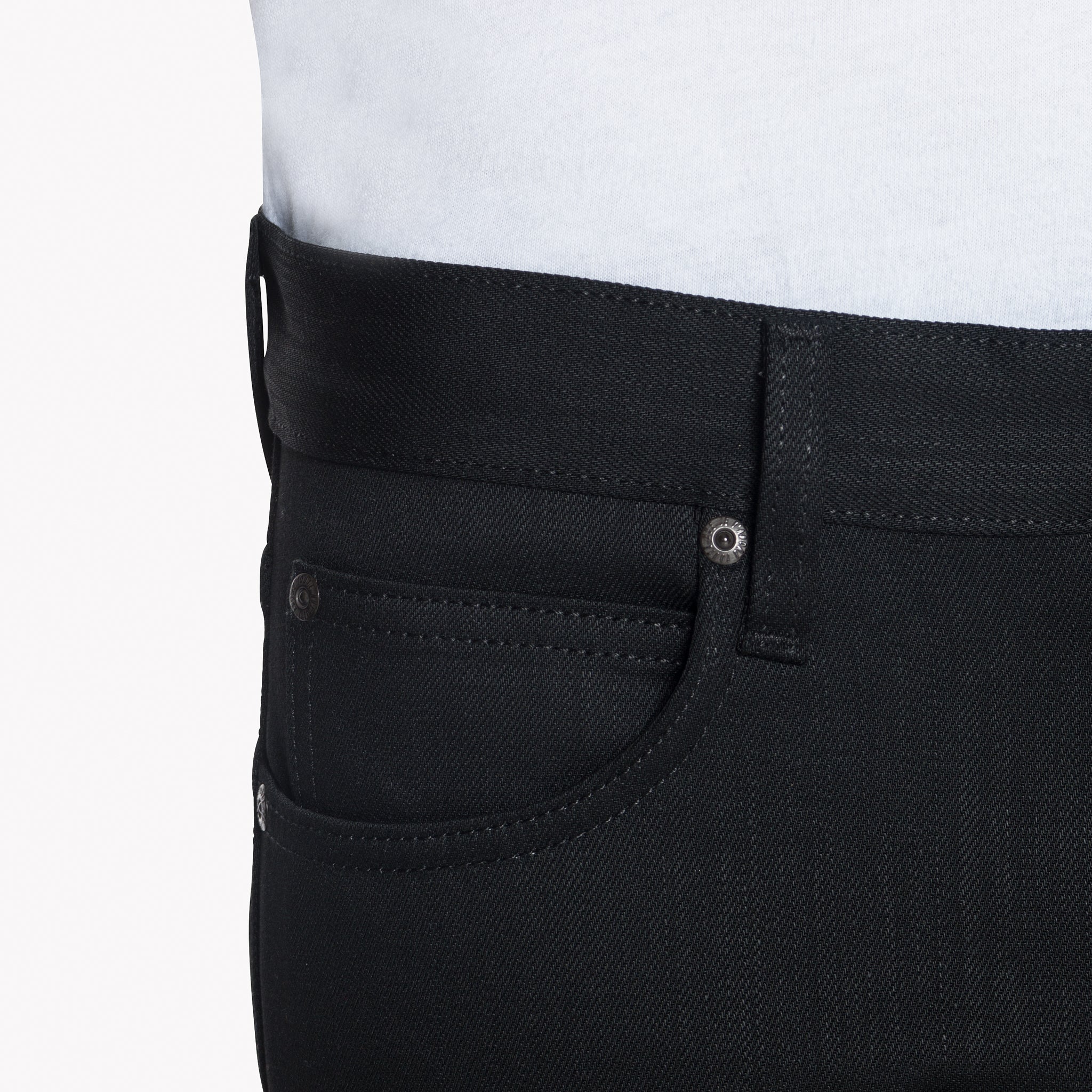 Super Guy - Black Cashmere by Naked & Famous Denim