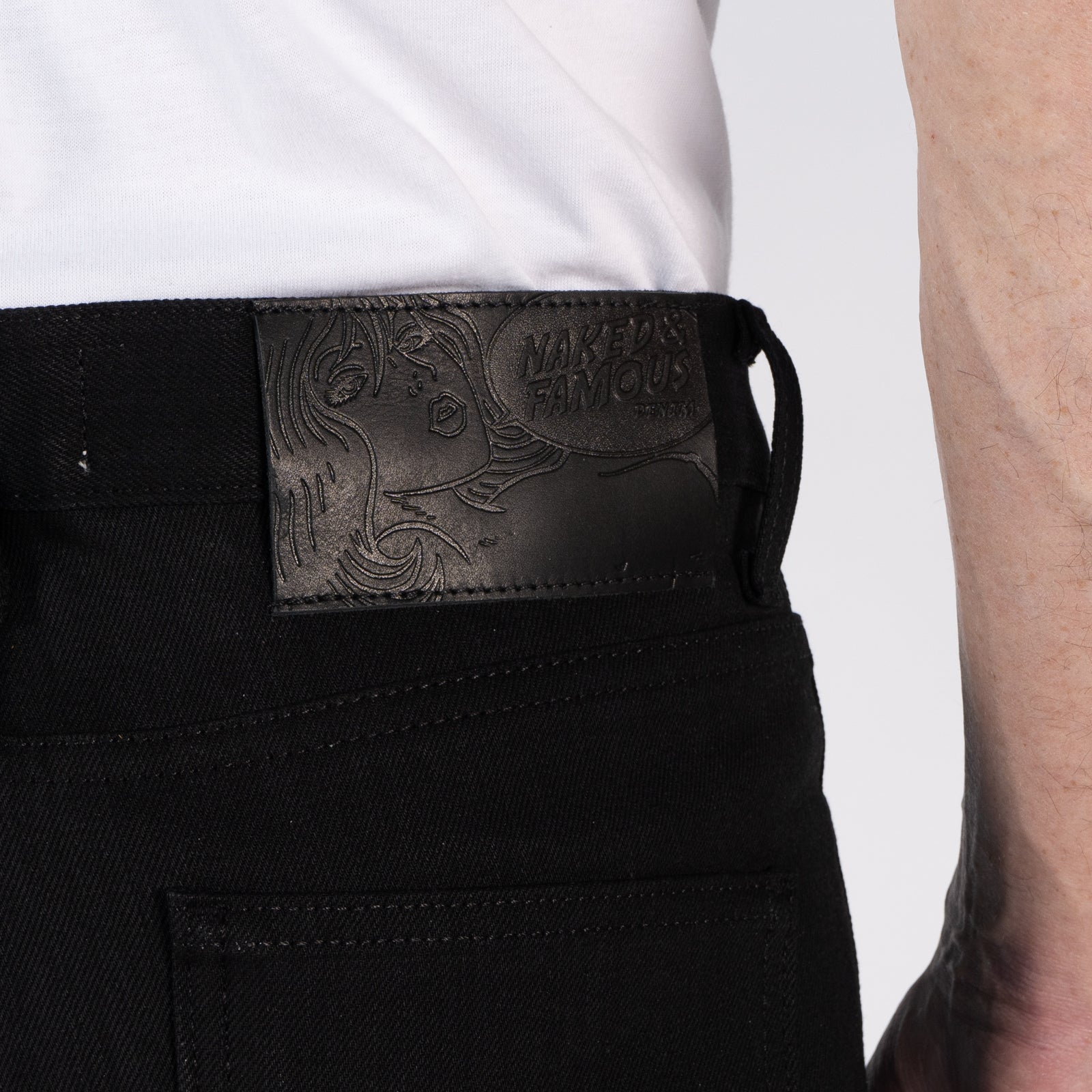 Super Guy - Deadstock Double Black Selvedge by Naked & Famous Denim