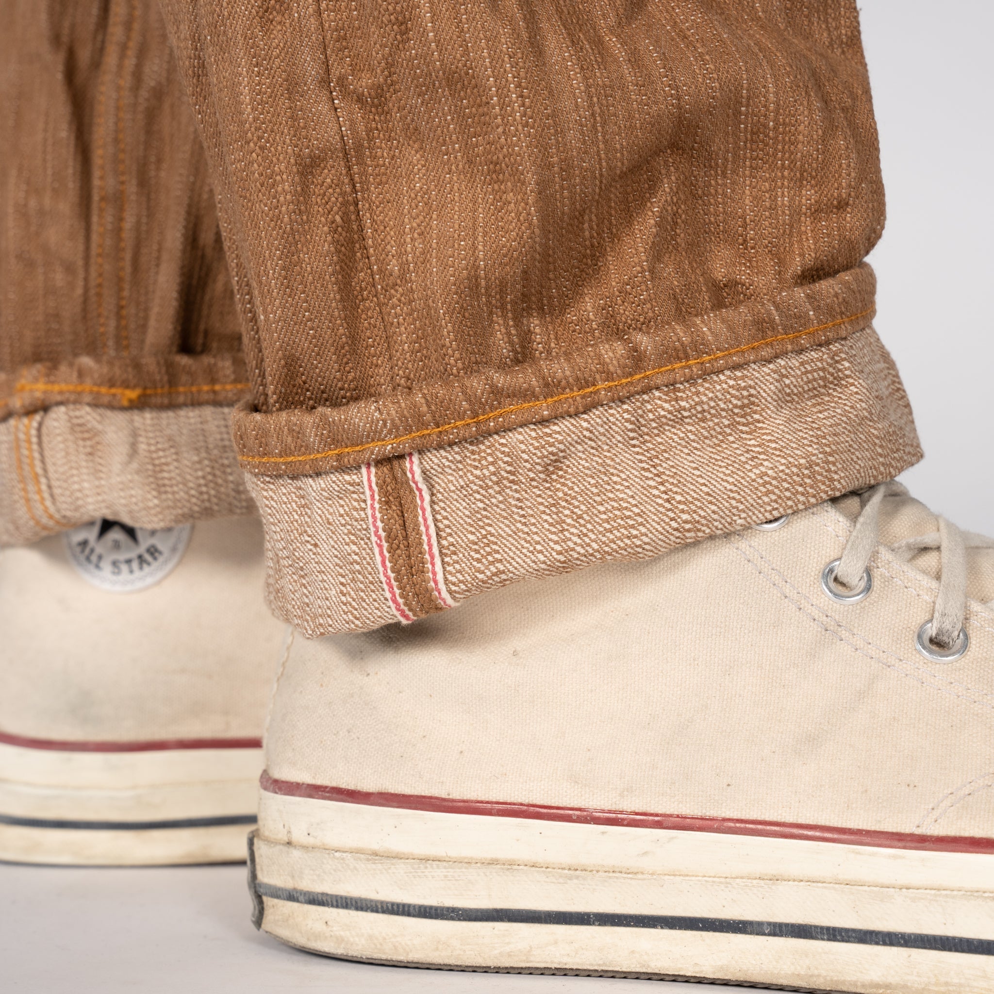 Weird Guy - MIJ11 - Tokushima Hand Dyed Kakishibu Selvedge by Naked & Famous Denim