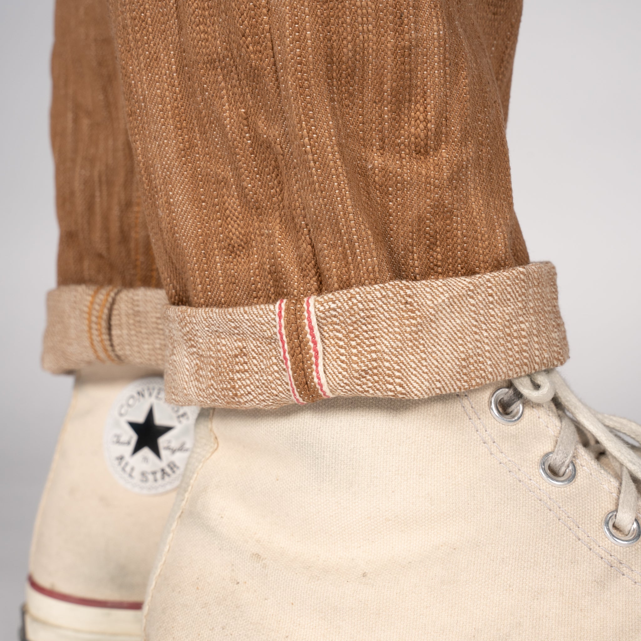 Easy Guy - MIJ11 - Tokushima Hand Dyed Kakishibu Selvedge by Naked & Famous Denim