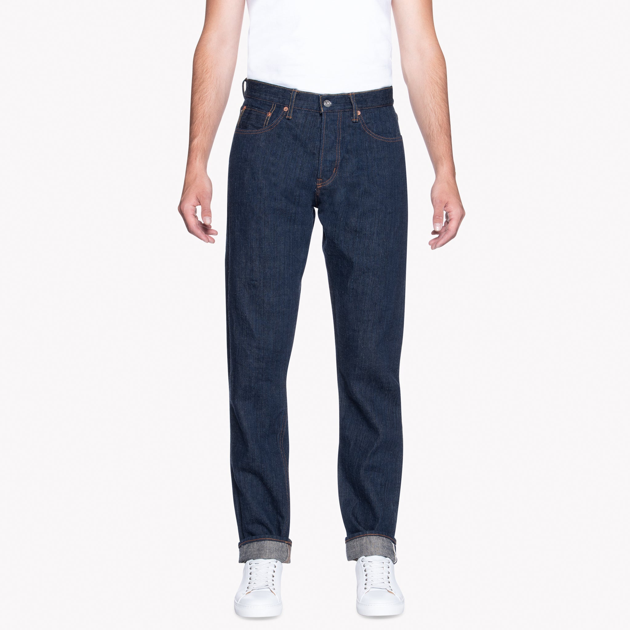 Weird Guy - MIJ9 - "Tennen Ai" Natural Indigo Slub Selvedge by Naked & Famous Denim